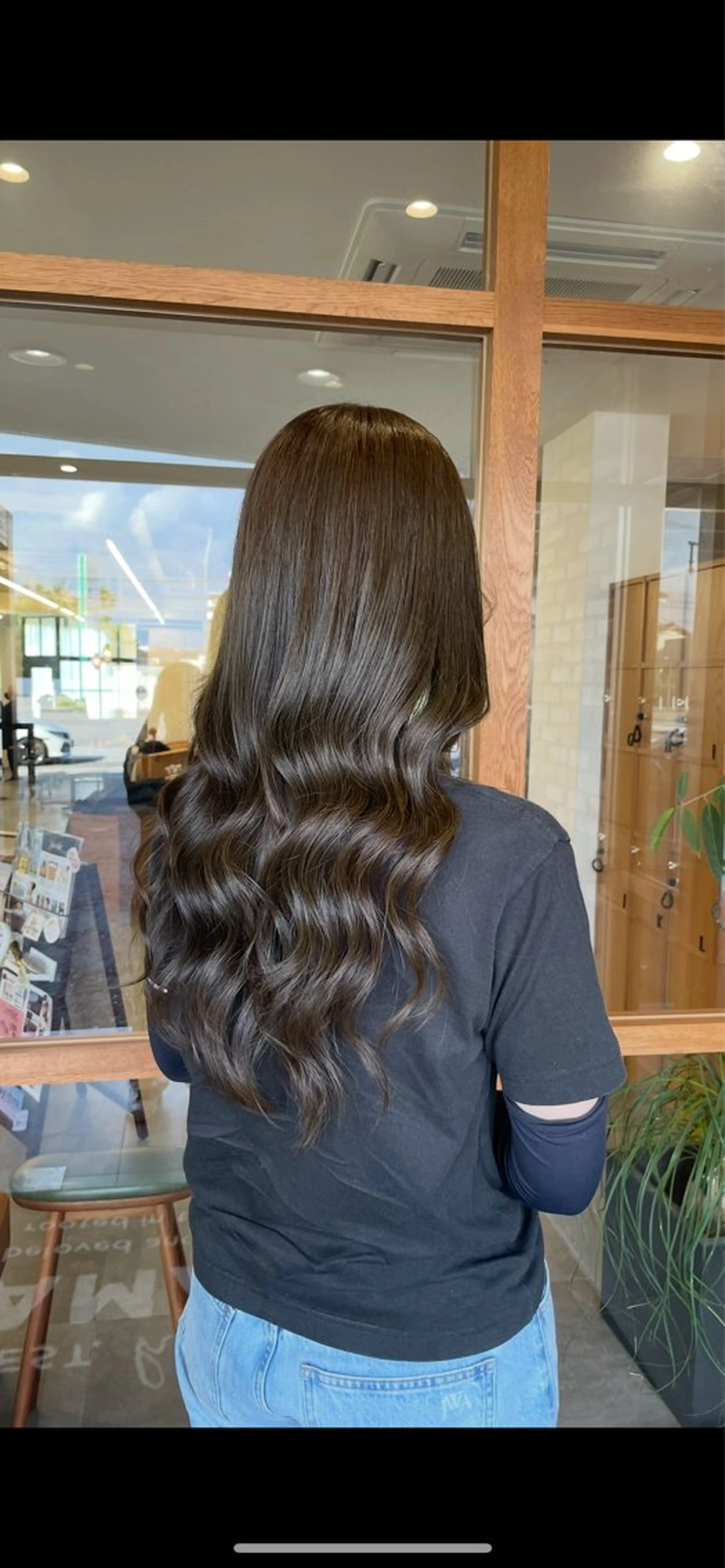 ロング ヘアカラー トリートメント 澤田 真凛のヘアスタイル