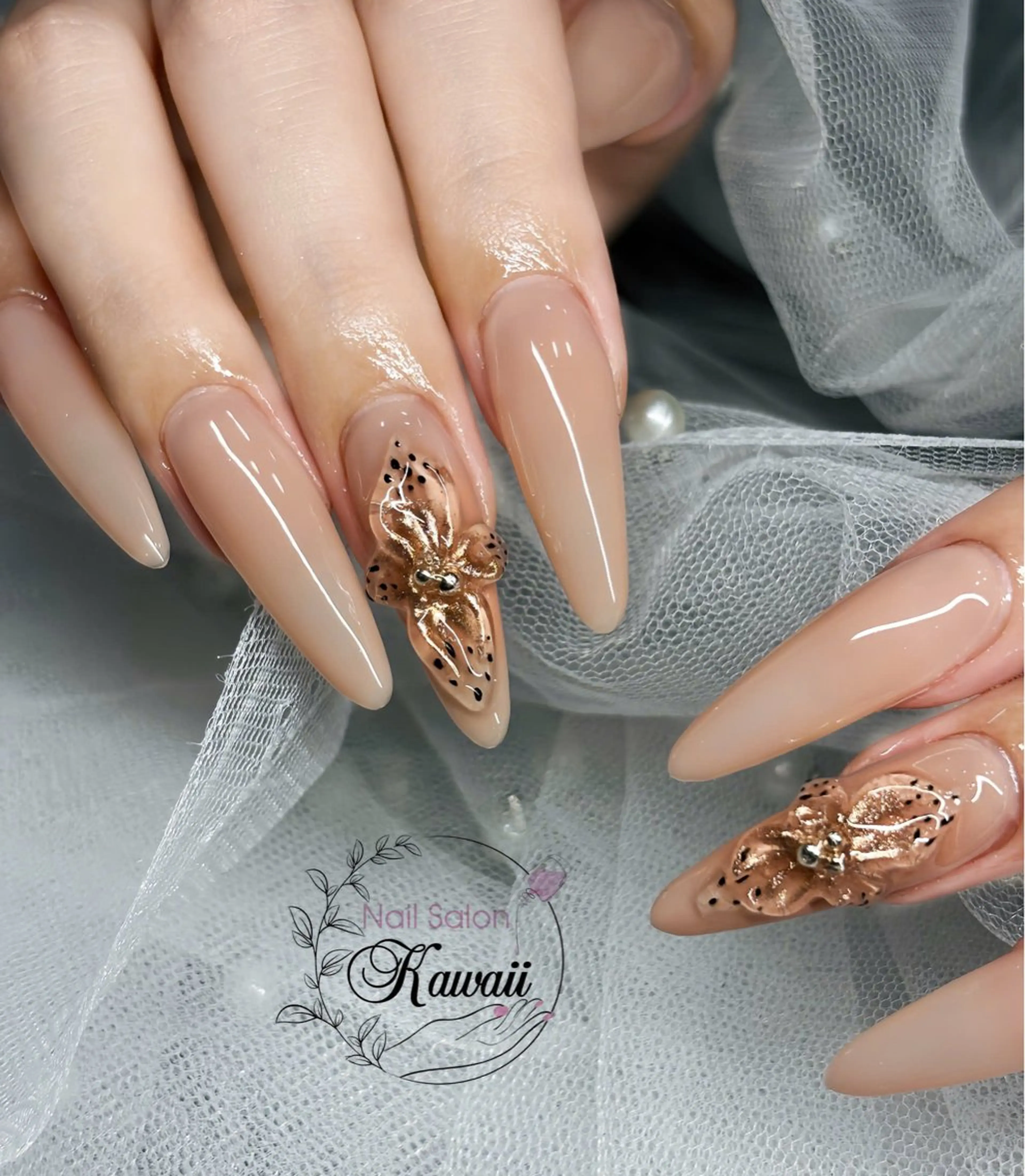 持ち込みデザイン1-2本💅(シンプル)🌱の写真