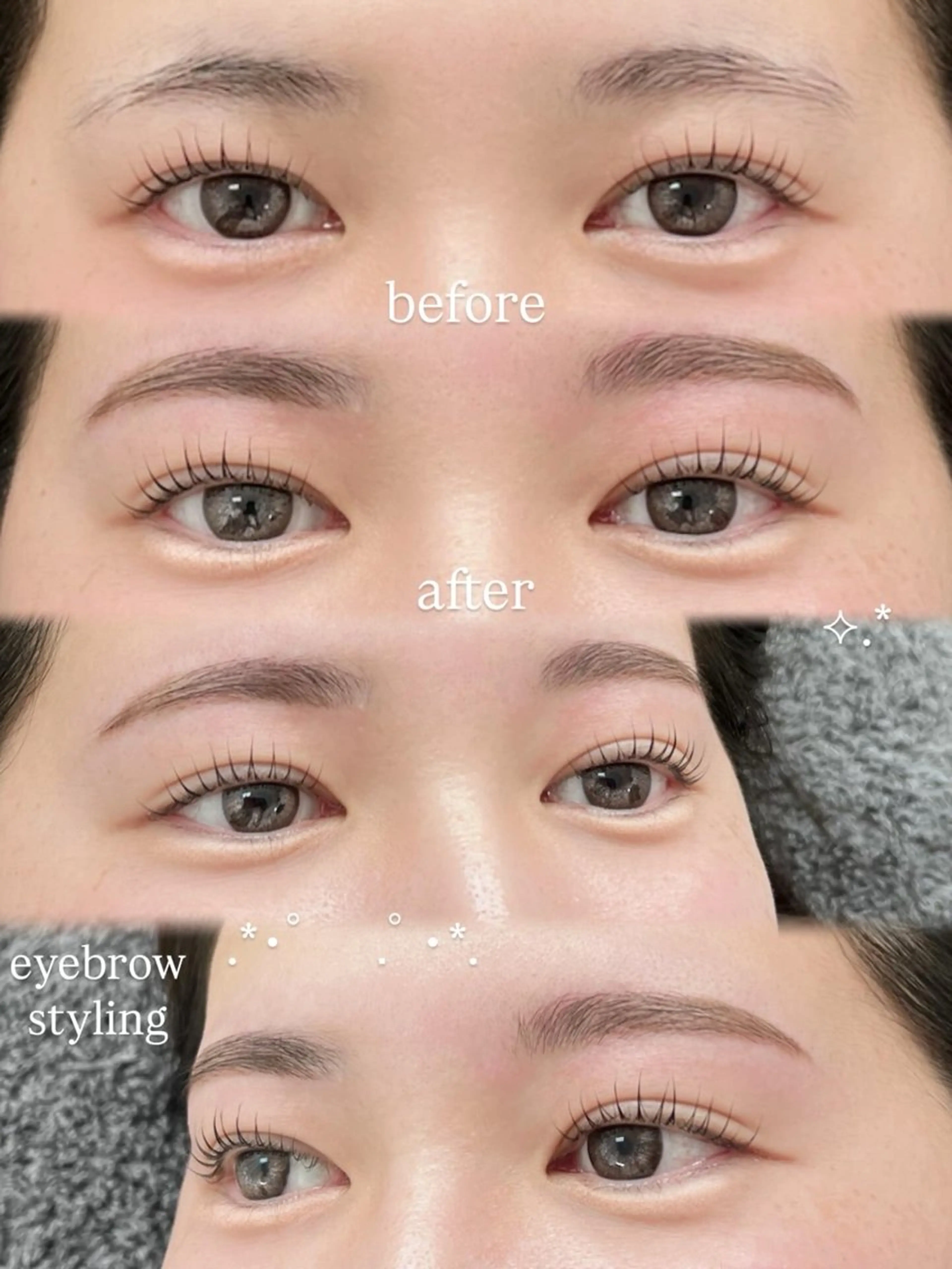 アイブロウ KURUN ami.⋆𝜗𝜚のマツエク・マツパデザイン