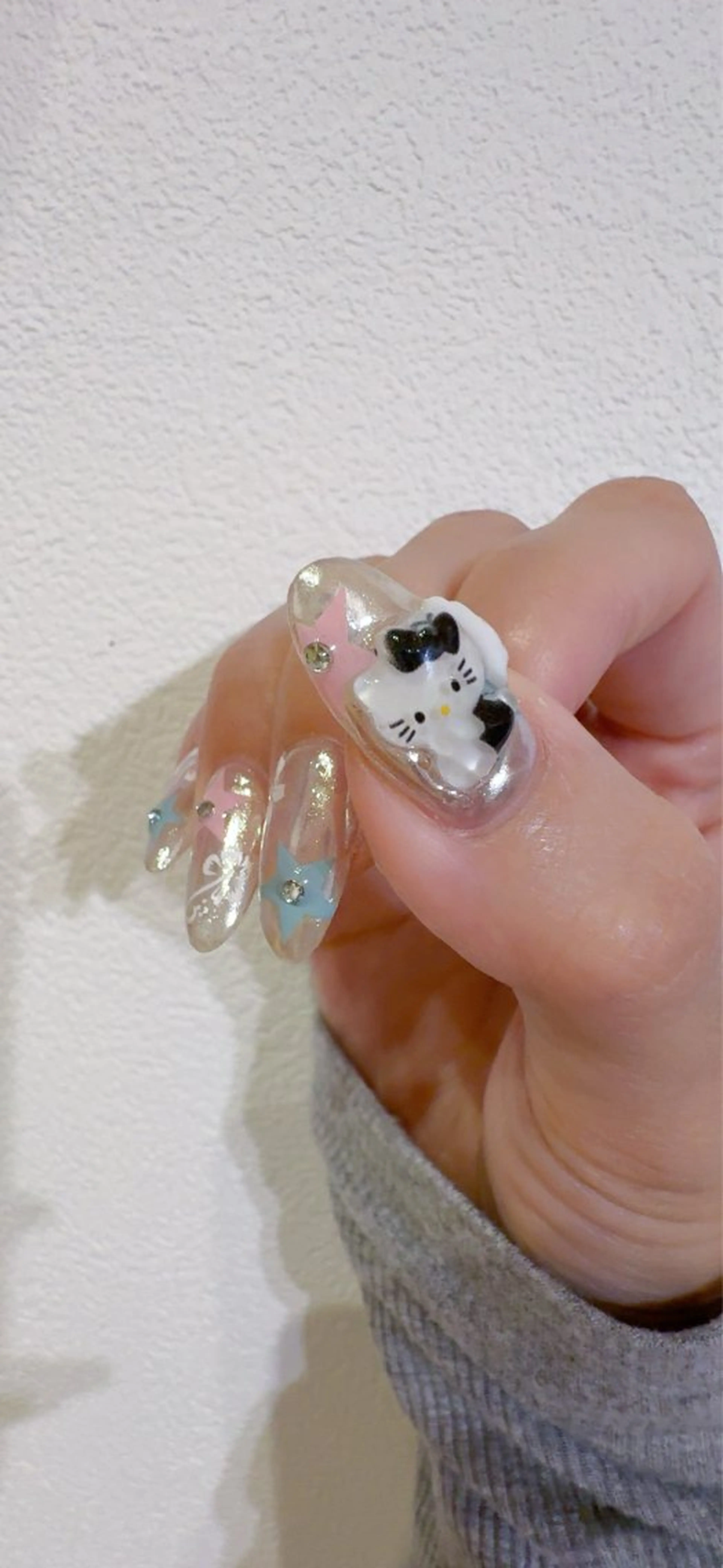 ネイル 持ち込み ハンドネイル 艶/マグネット/網紅 /韓国/岩下りほのネイルデザイン