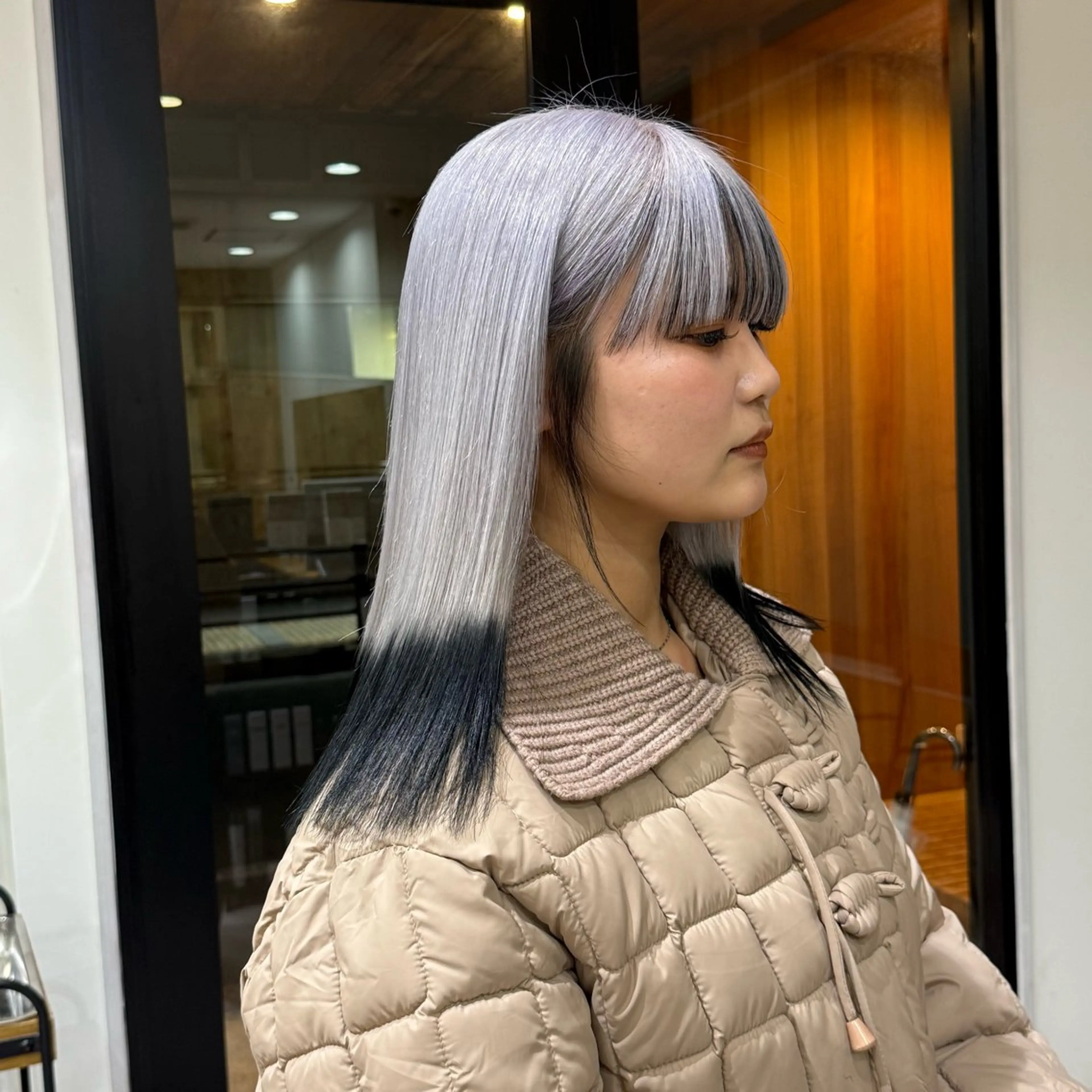 カラー デザインカラー ブリーチカラー よねだまことのヘアスタイル