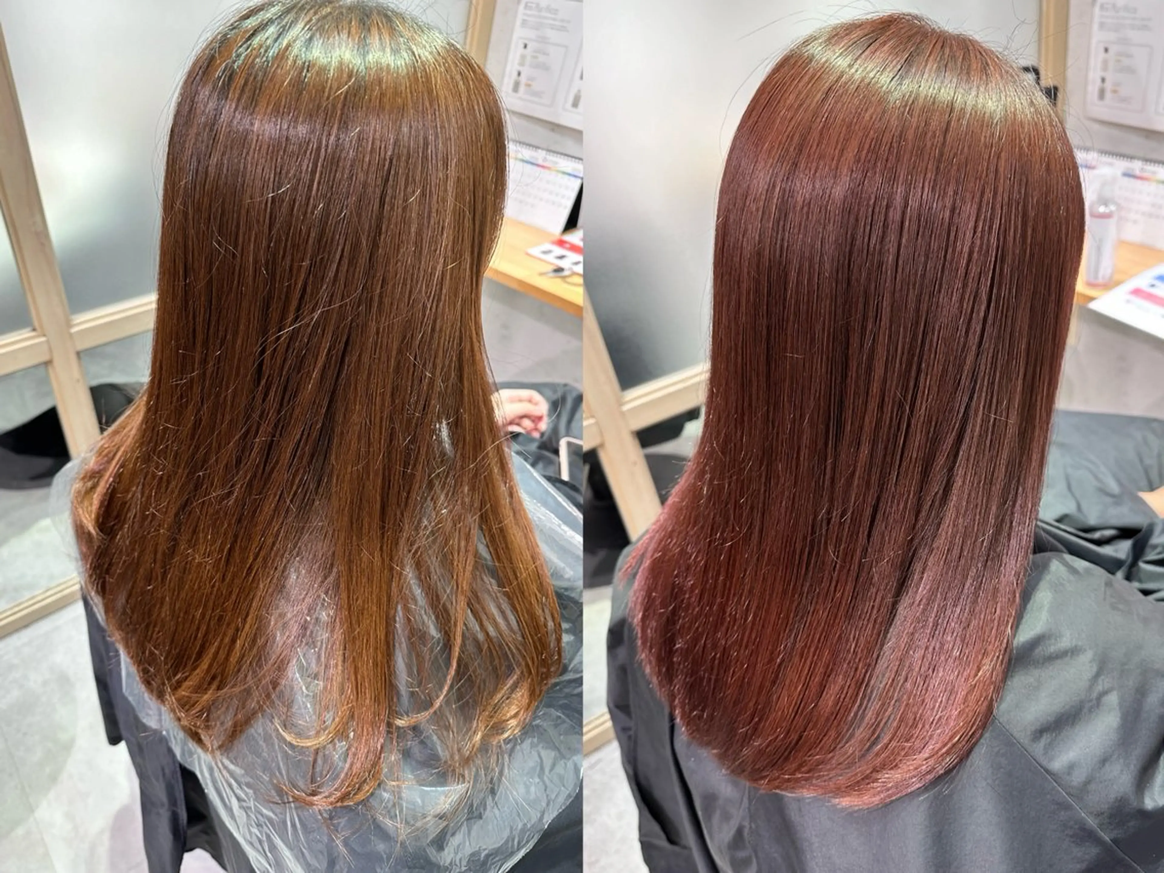 ロング ヘアカラー トリートメント ✨シルクストレート✨ 美髪髪質改善Yukiのヘアスタイル