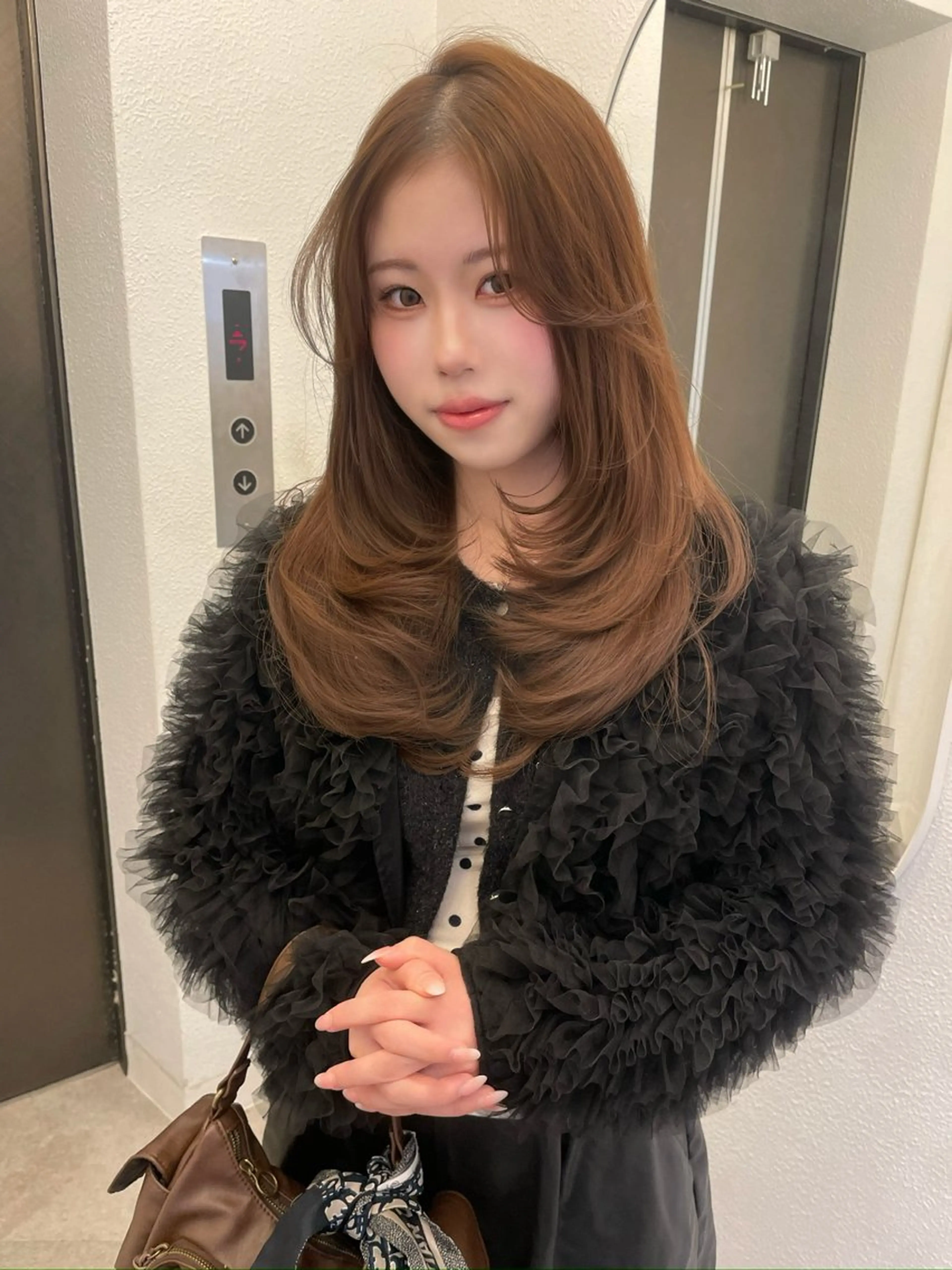 セミロング 髙杉 心のヘアスタイル