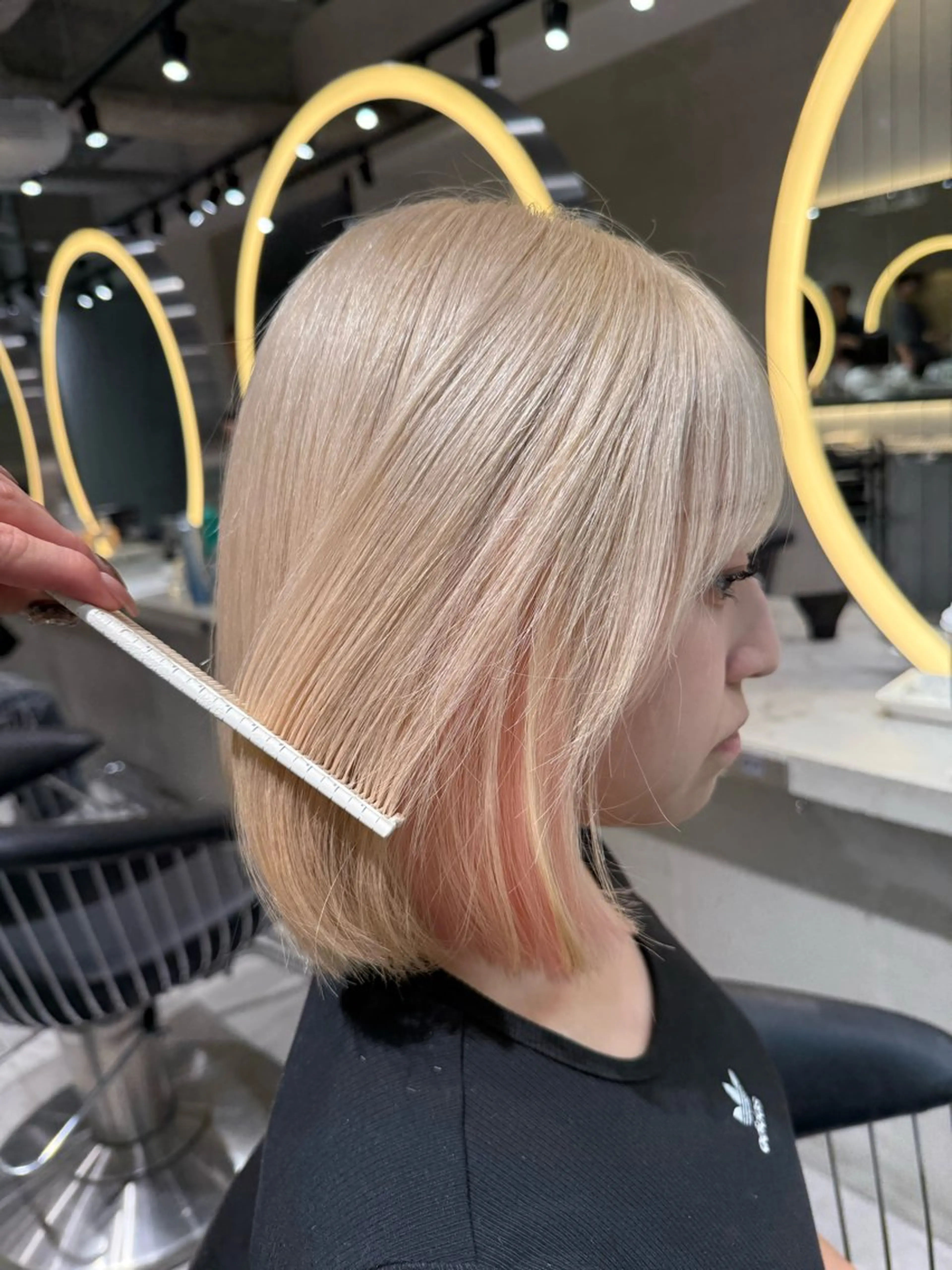 ミディアム ハルナ / 韓国ヘア♪のヘアスタイル