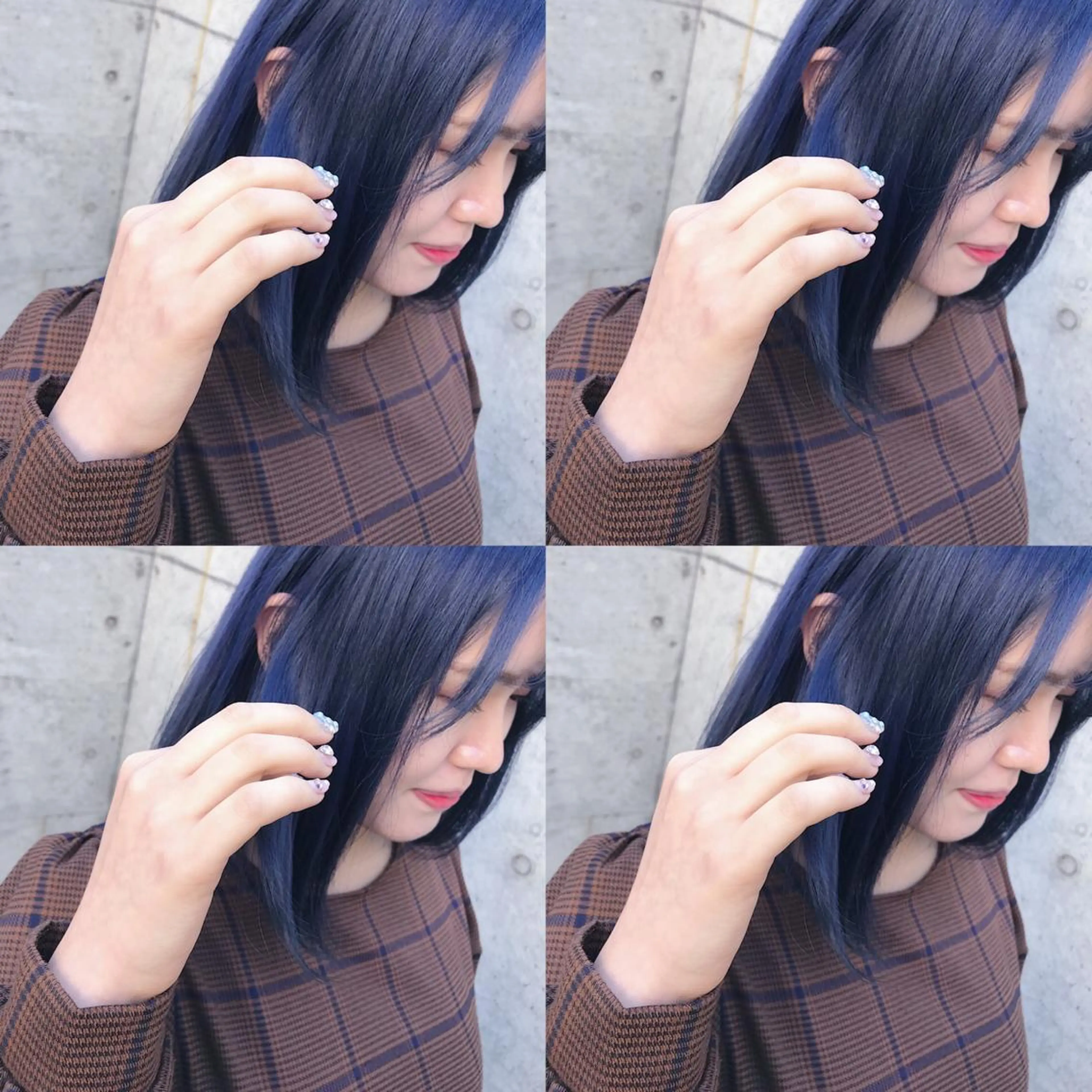 ミディアム カラー ヘアアレンジ カット ヘアカラー トリートメント TAKUMAブリーチ /切りっぱなし🪽のヘアスタイル