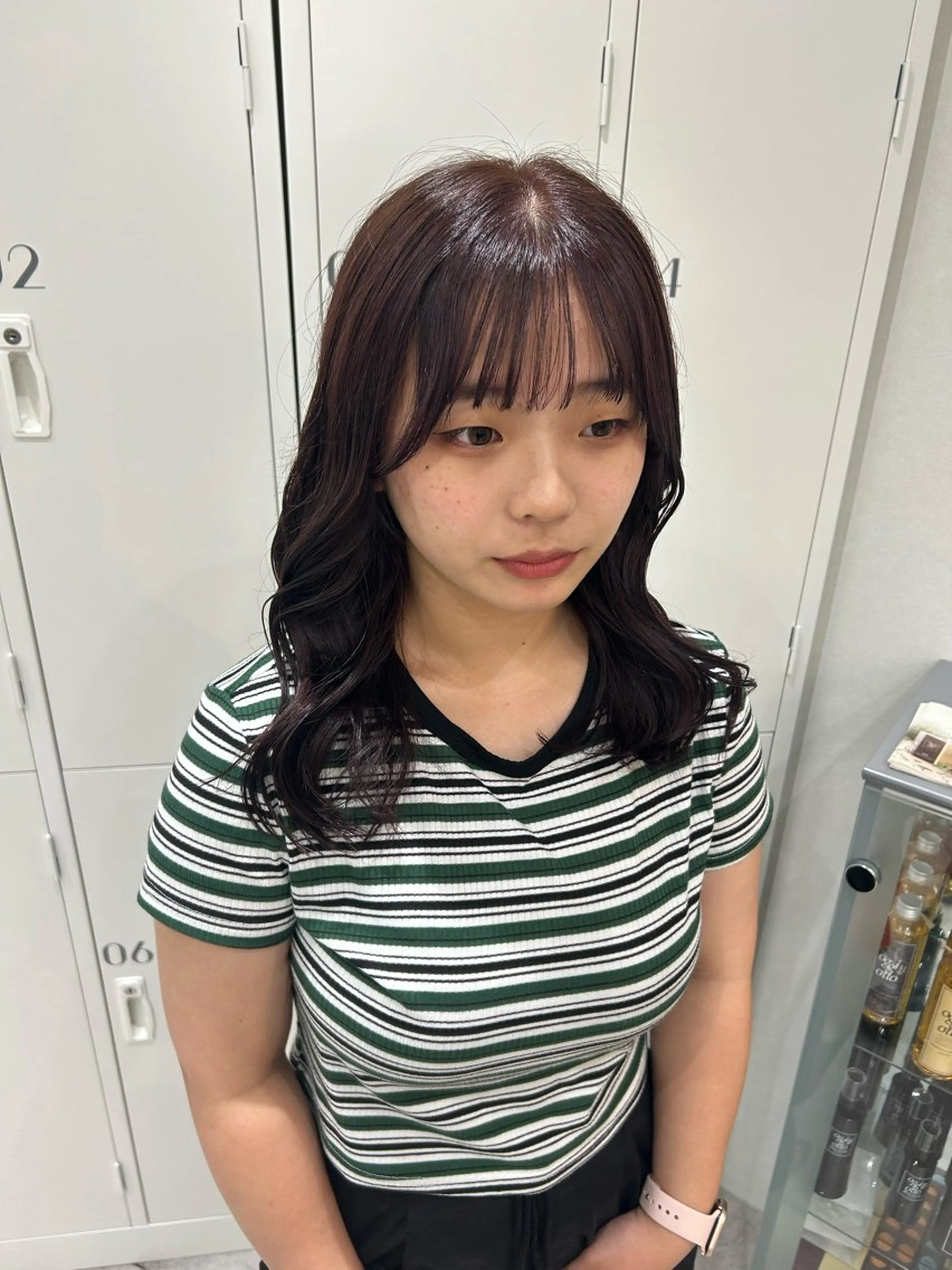 ミディアム カラー ヘアアレンジ ヘアカラー ボブ /ニュアンス/ satomi🧸💖のヘアスタイル