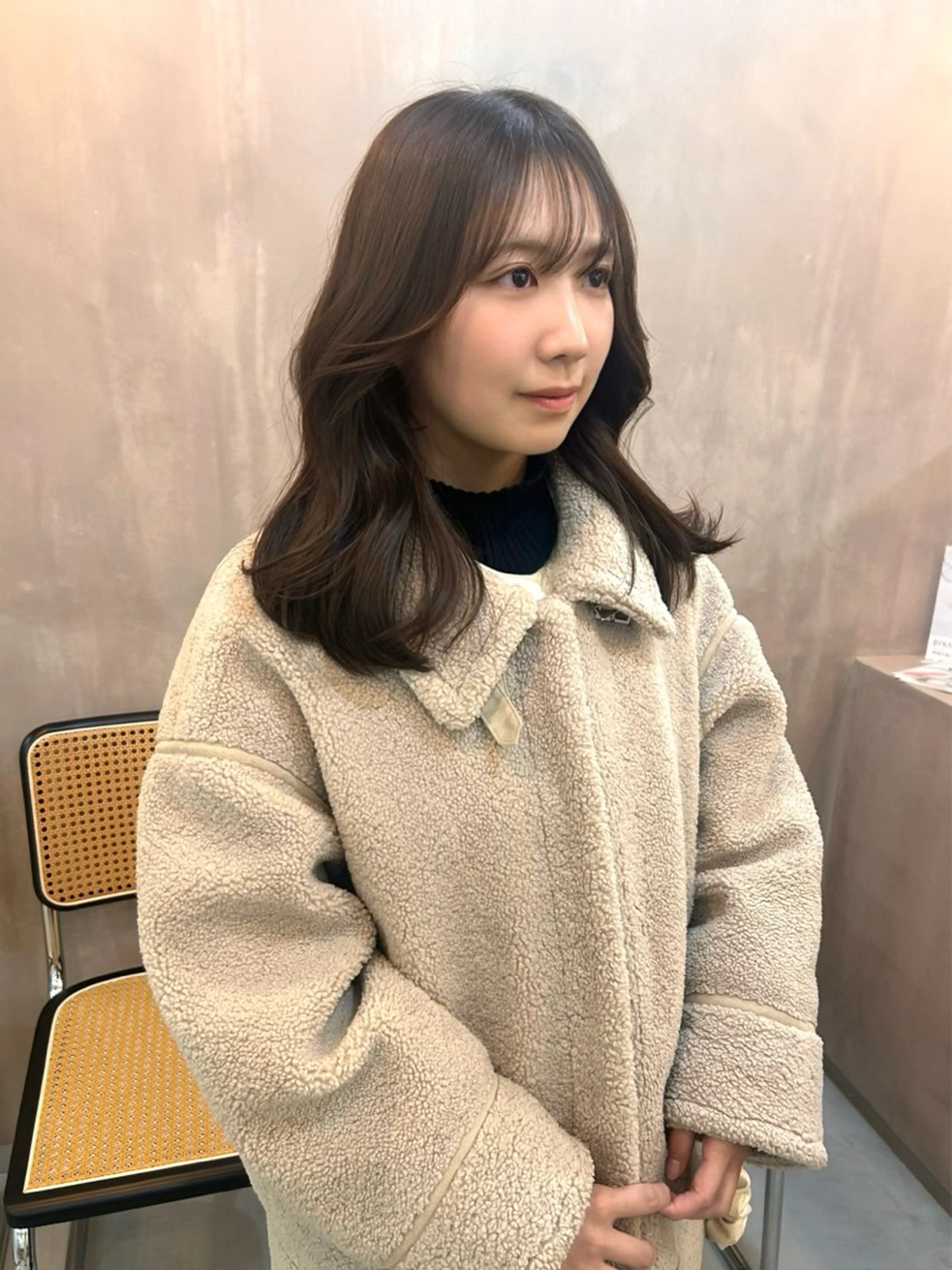 セミロング miyu /yucca大阪京橋のヘアスタイル