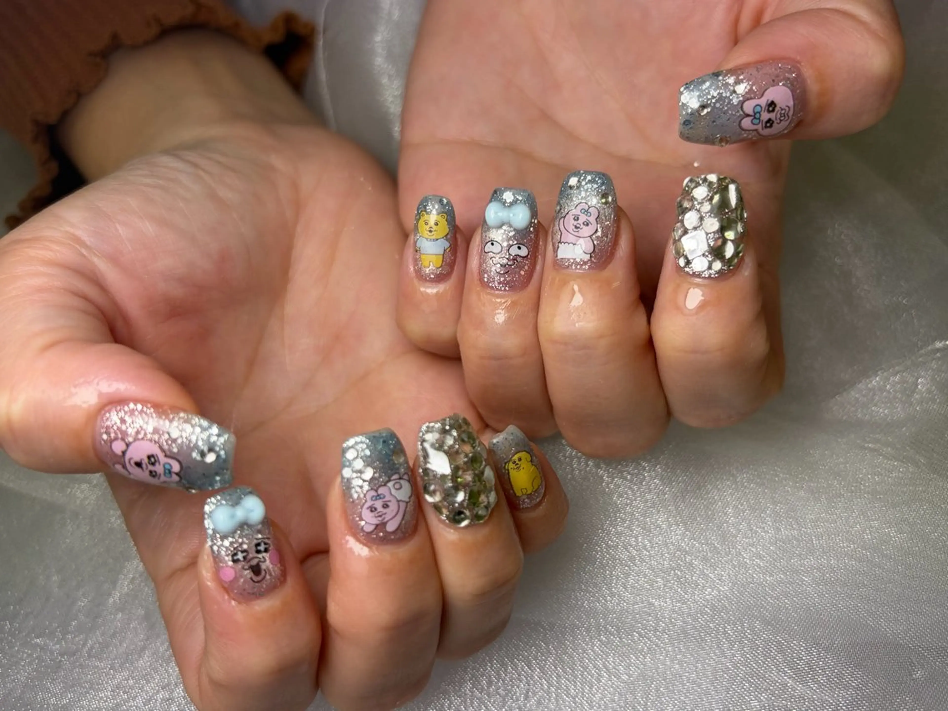 ネイル ハンドネイル Mana‪ ‪·͜· ❤︎‬のネイルデザイン