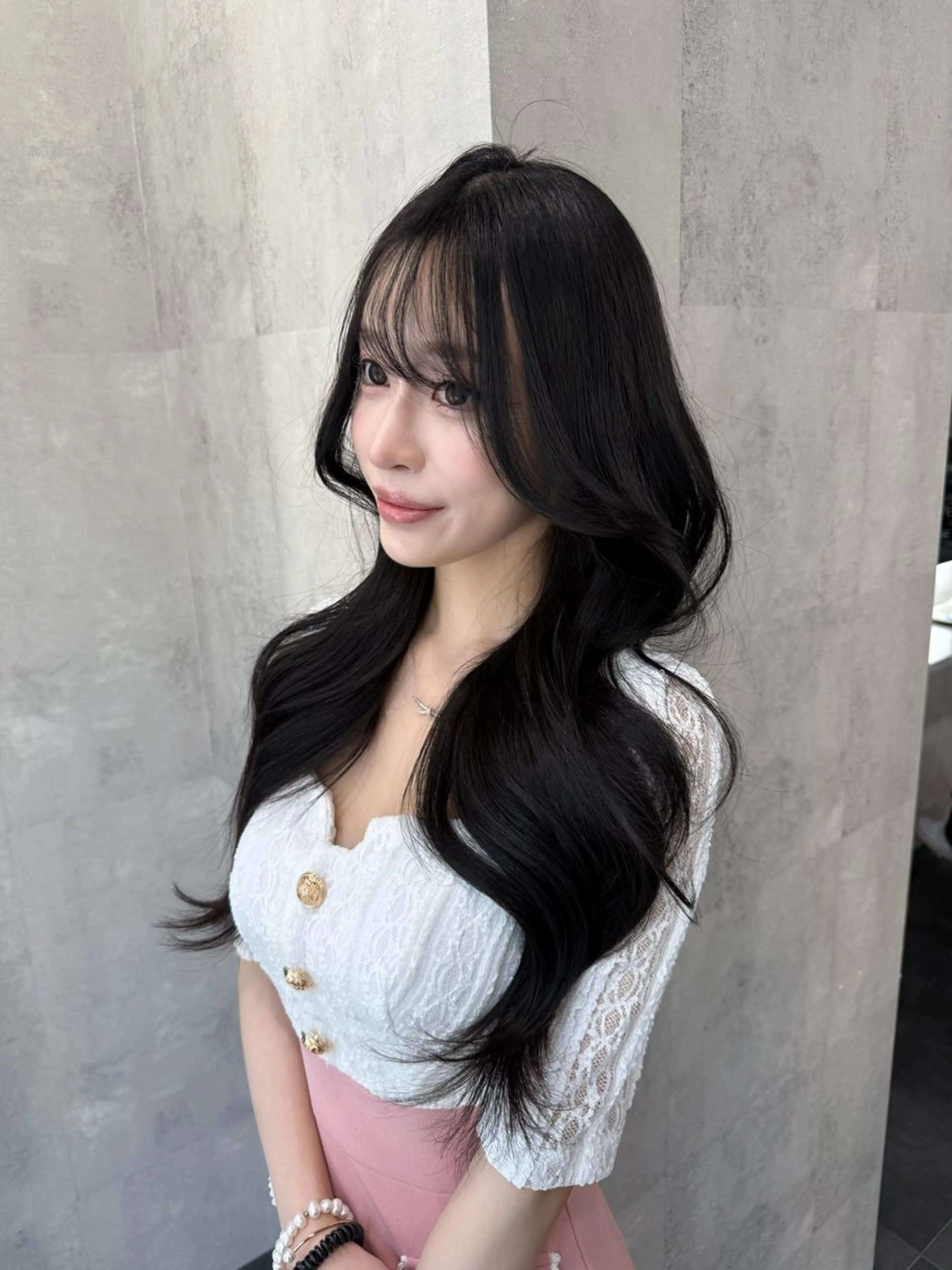 ミディアム ヘアカラー トリートメント 💖艶髪/韓国ヘア 💖asukaのヘアスタイル