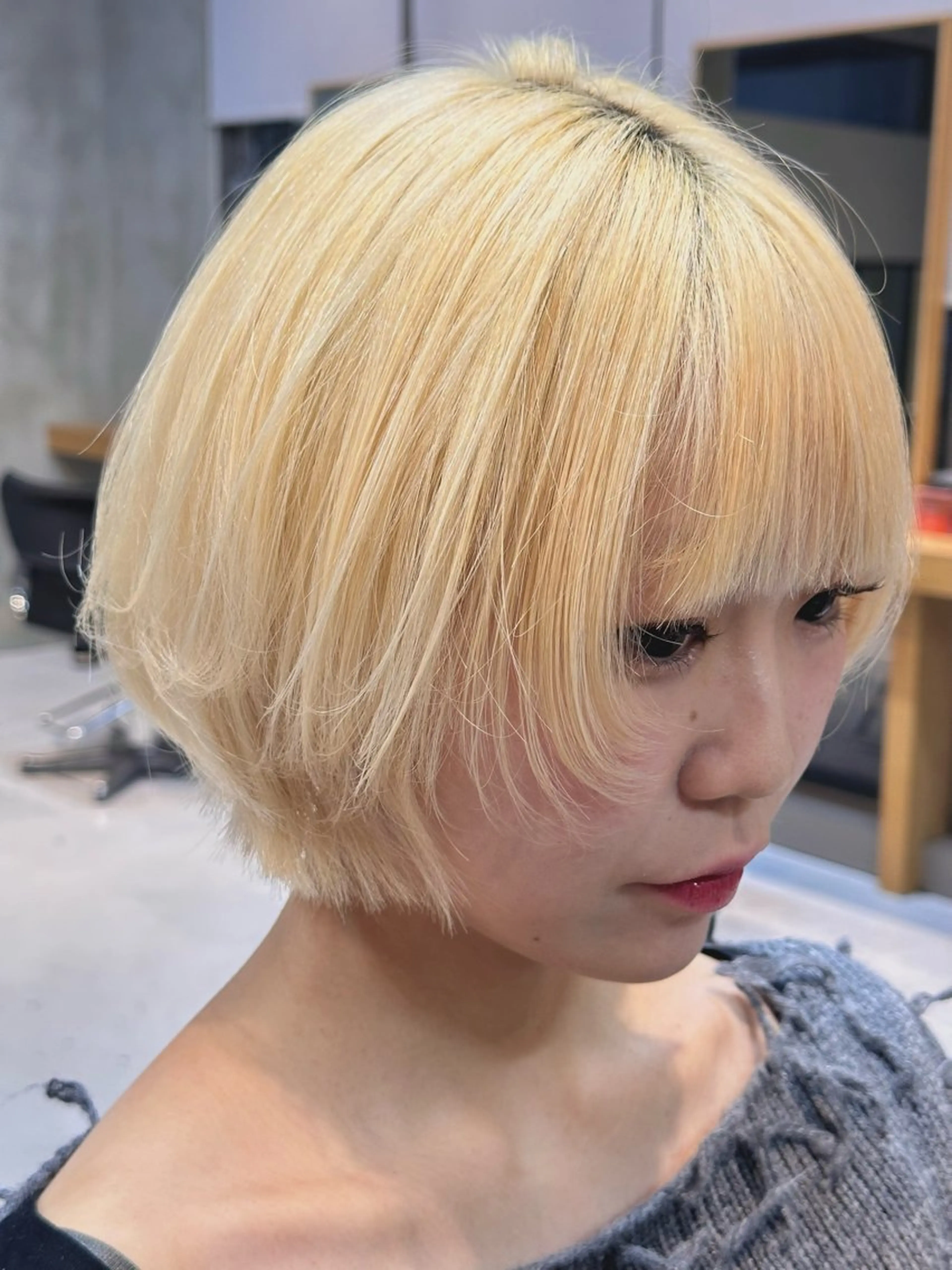 ショート カラー カット ヘアカラー 似合わせの 🐣ひなた🐣のヘアスタイル