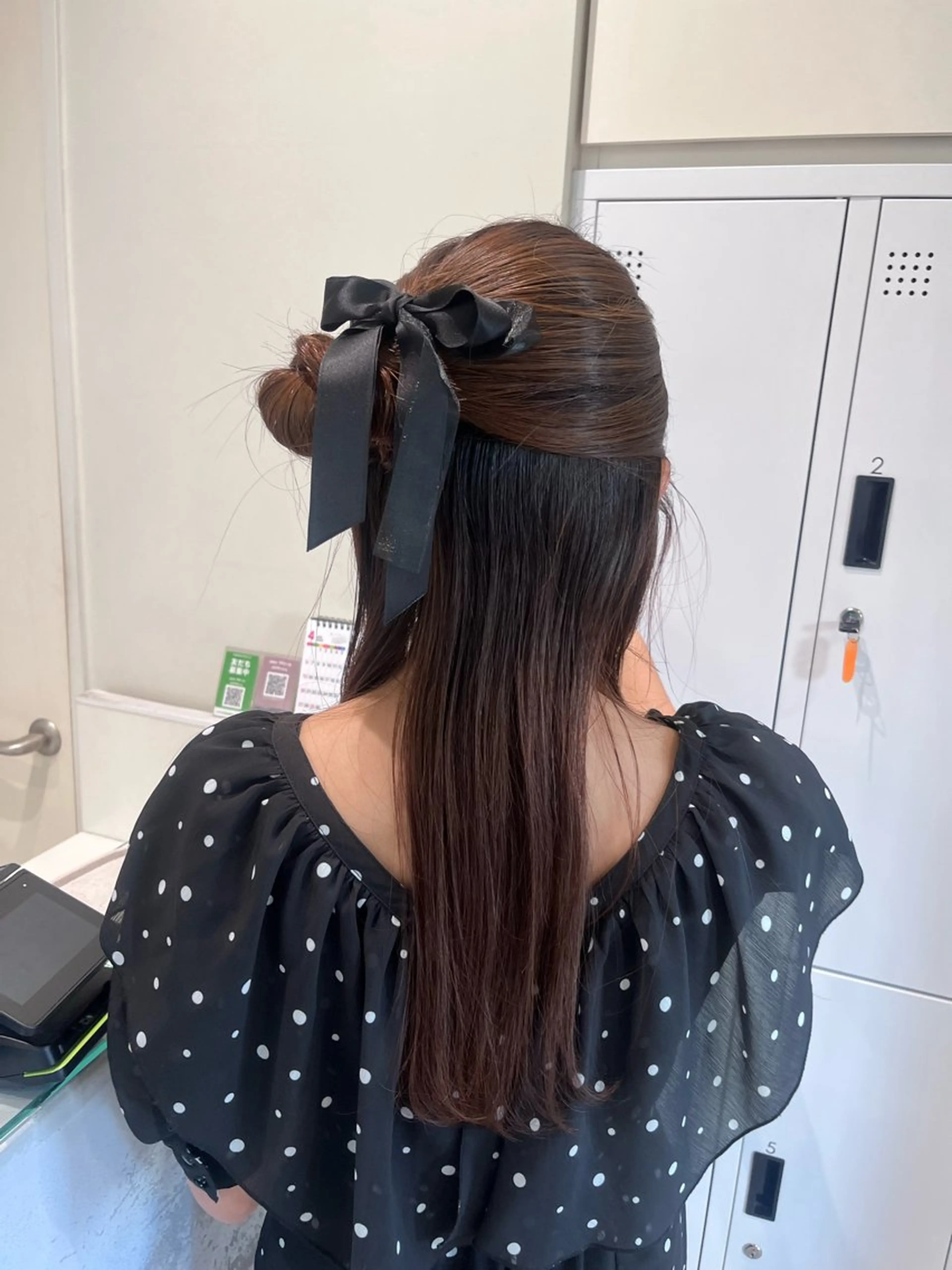 ロング ブリーチなしWカラー 暖色カラー/mayuのヘアスタイル