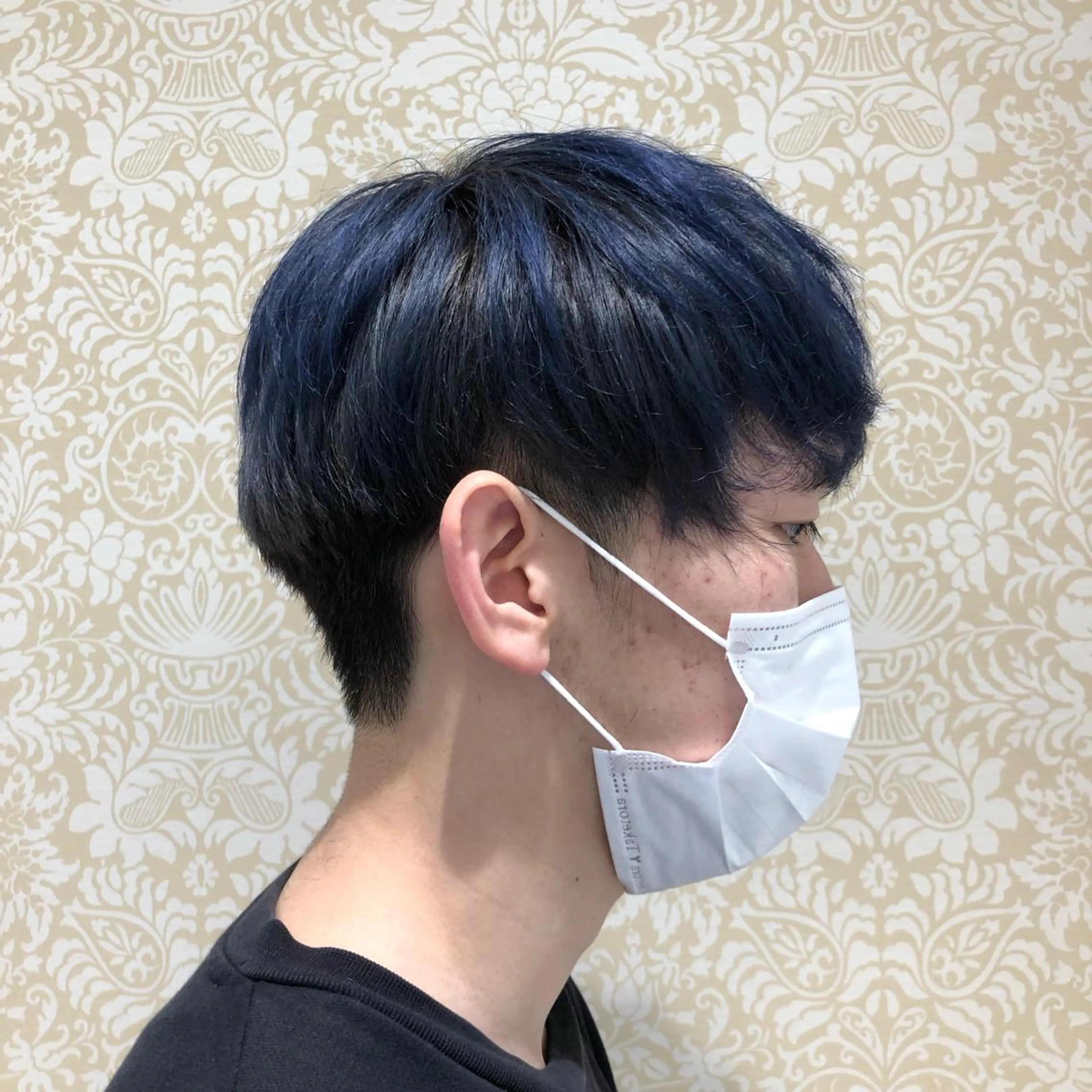 ショート カラー メンズ カット ヘアカラー トリートメント 🐠寒色系×パーマ 櫻井　麿偉🐏のヘアスタイル