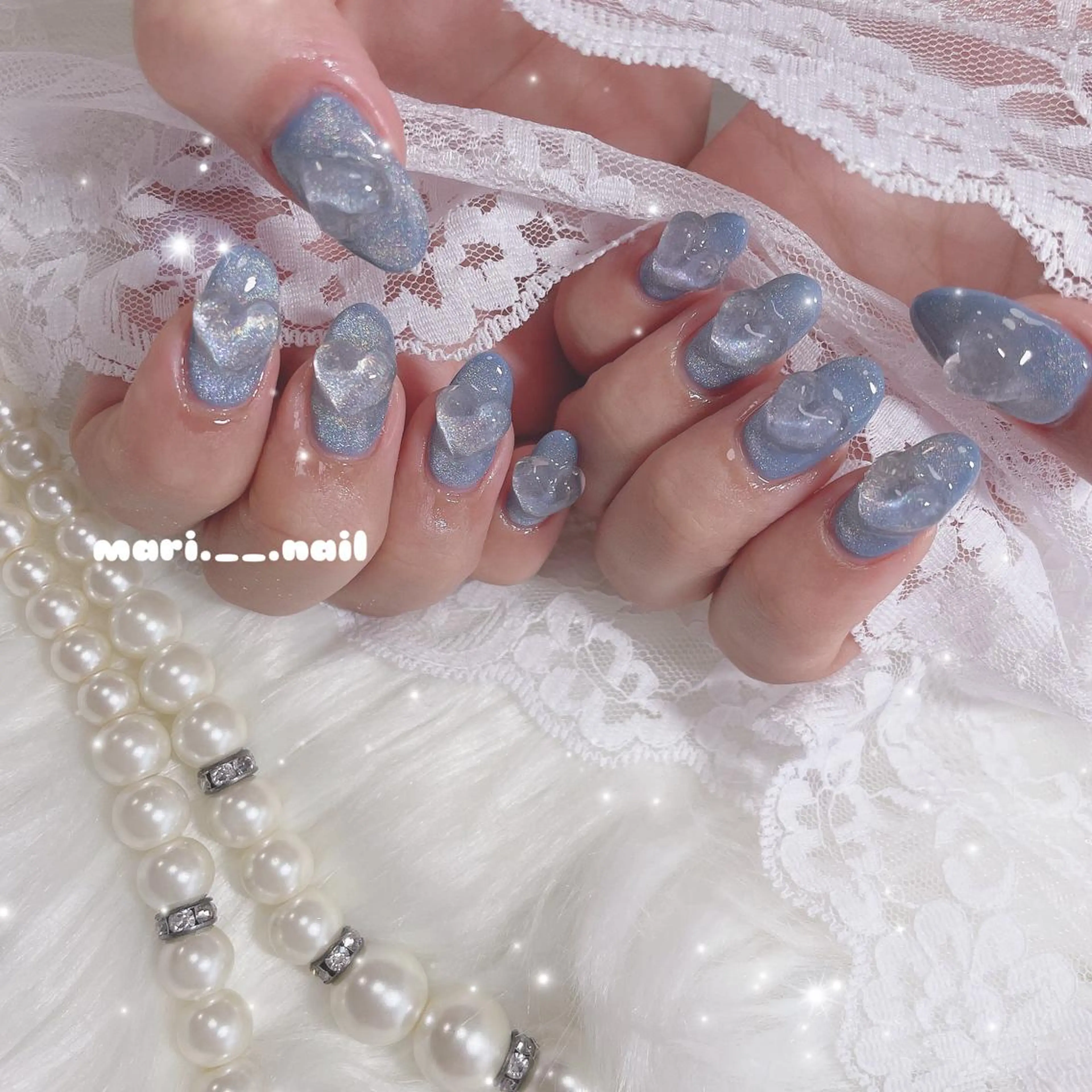 ネイル 🎀 Mayu 🎀痛ネイルのネイルデザイン