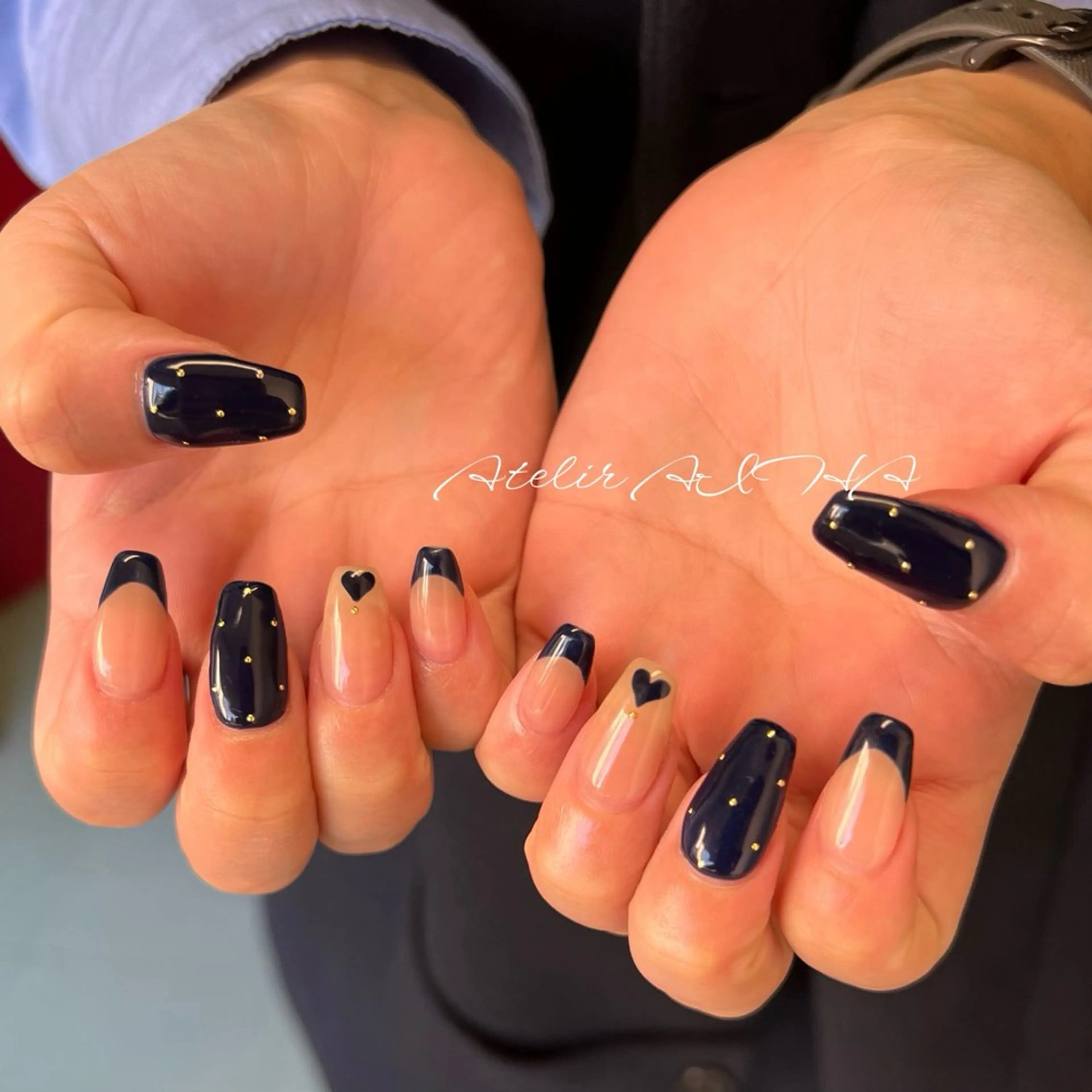 ミディアム ハンドネイル アトリエAIHA所属・アトリエAIHA★ フィルイン推奨サロンのネイルデザイン