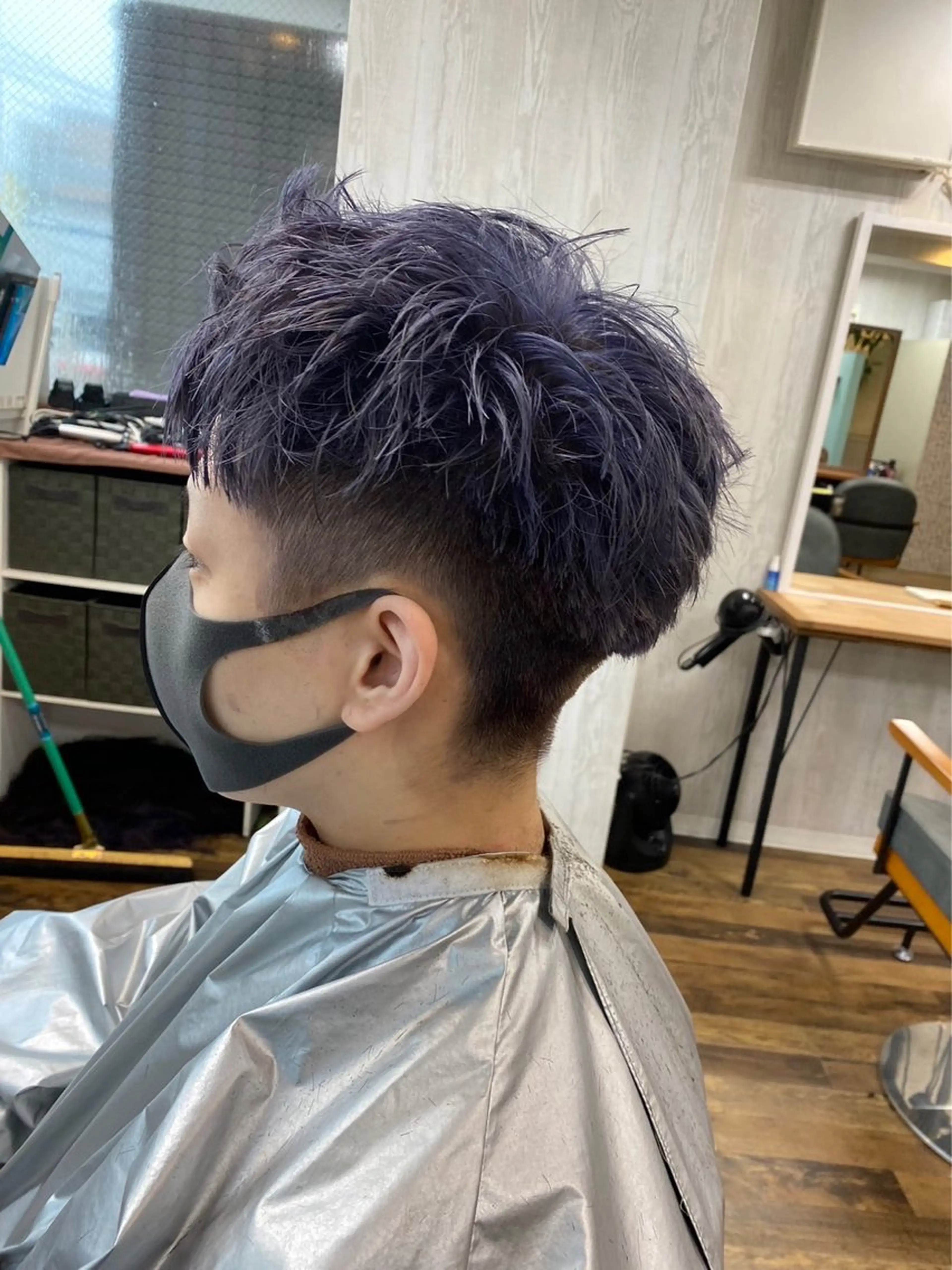 メンズカット＋炭酸シャンプー【魔法のバブルmarbb込】の写真