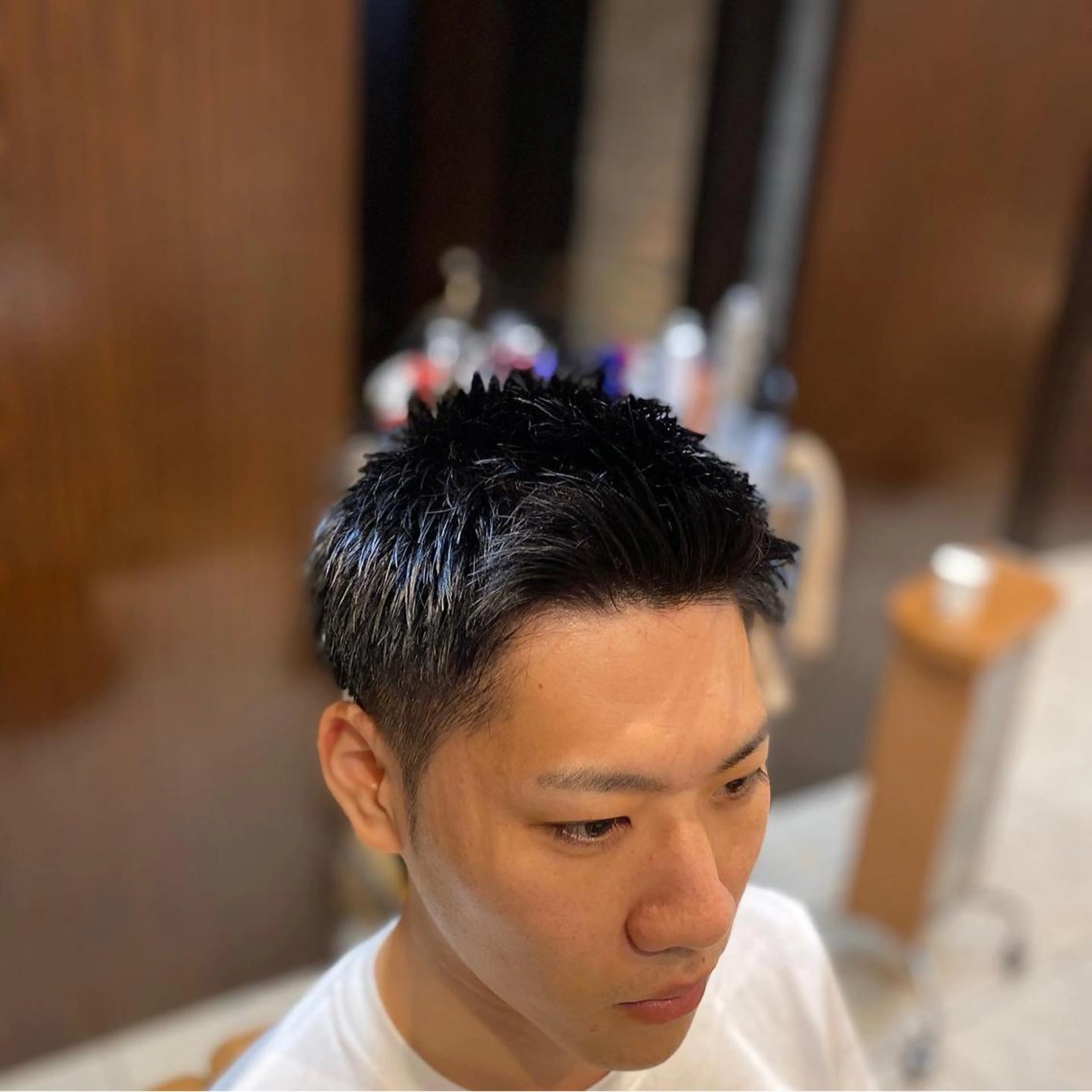 ショート 佐々木 宥人のヘアスタイル