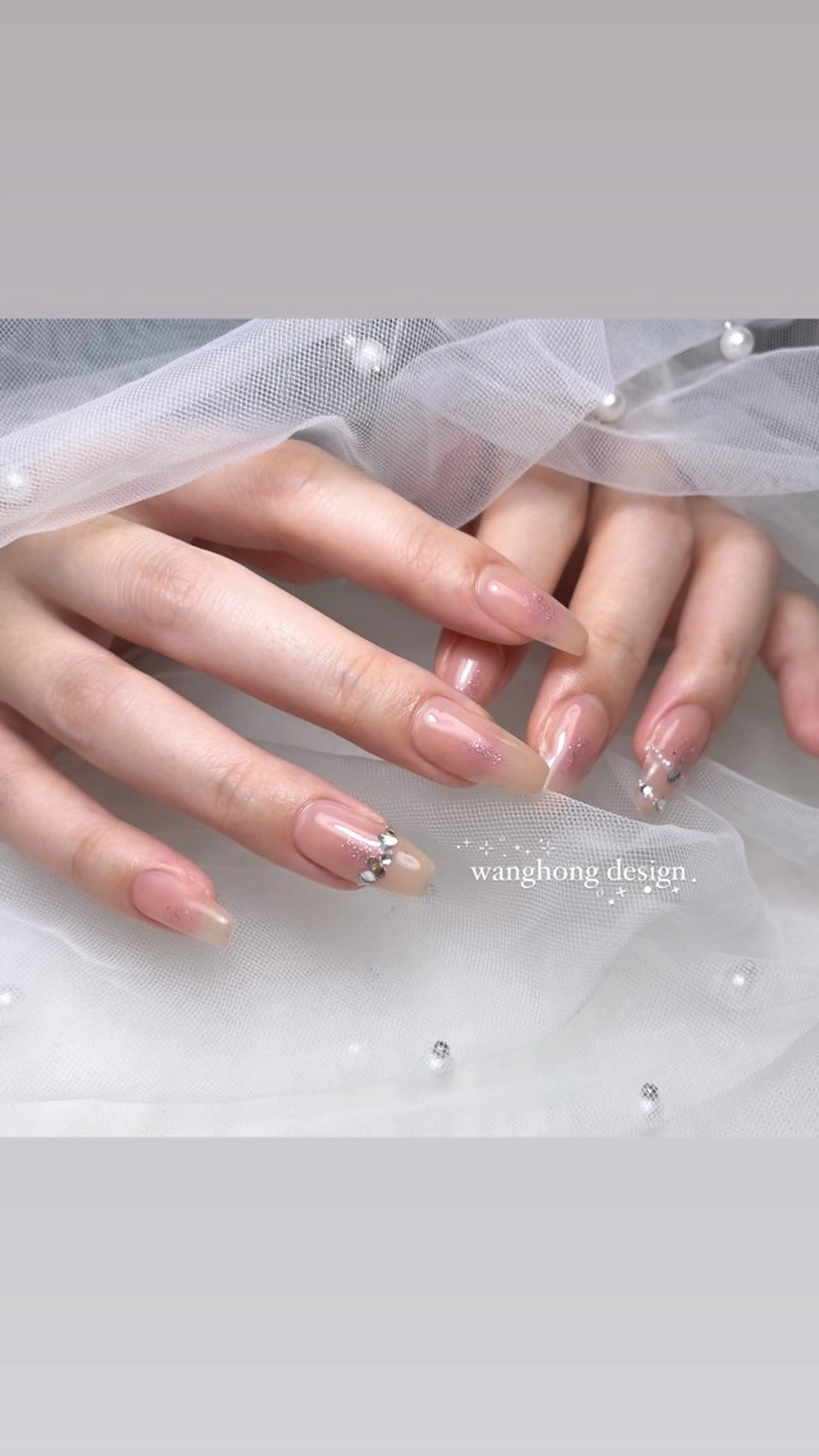 ネイル ハンドネイル Blanche mimi.u_aのネイルデザイン