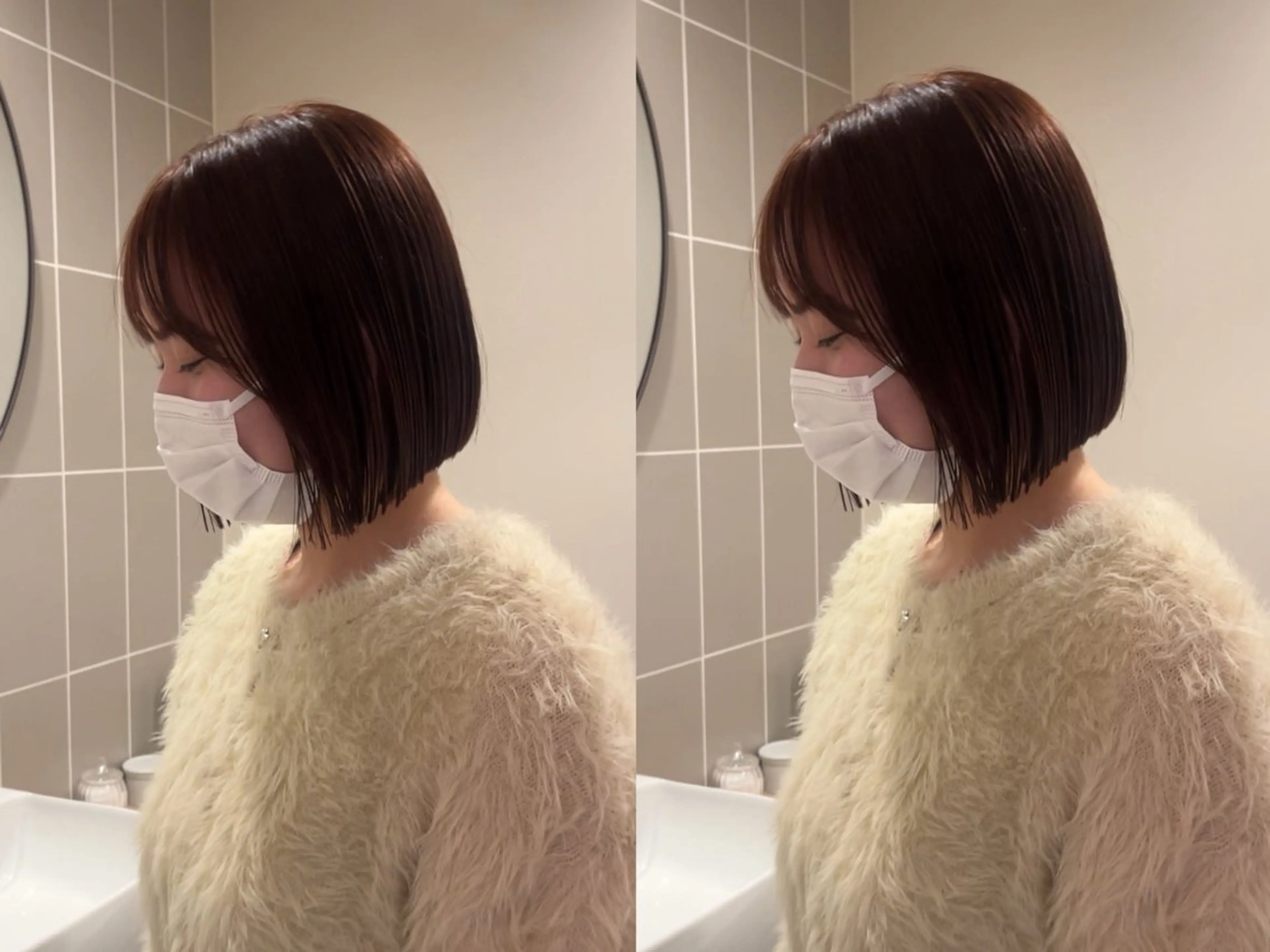 ショート -みつま はるな-のヘアスタイル