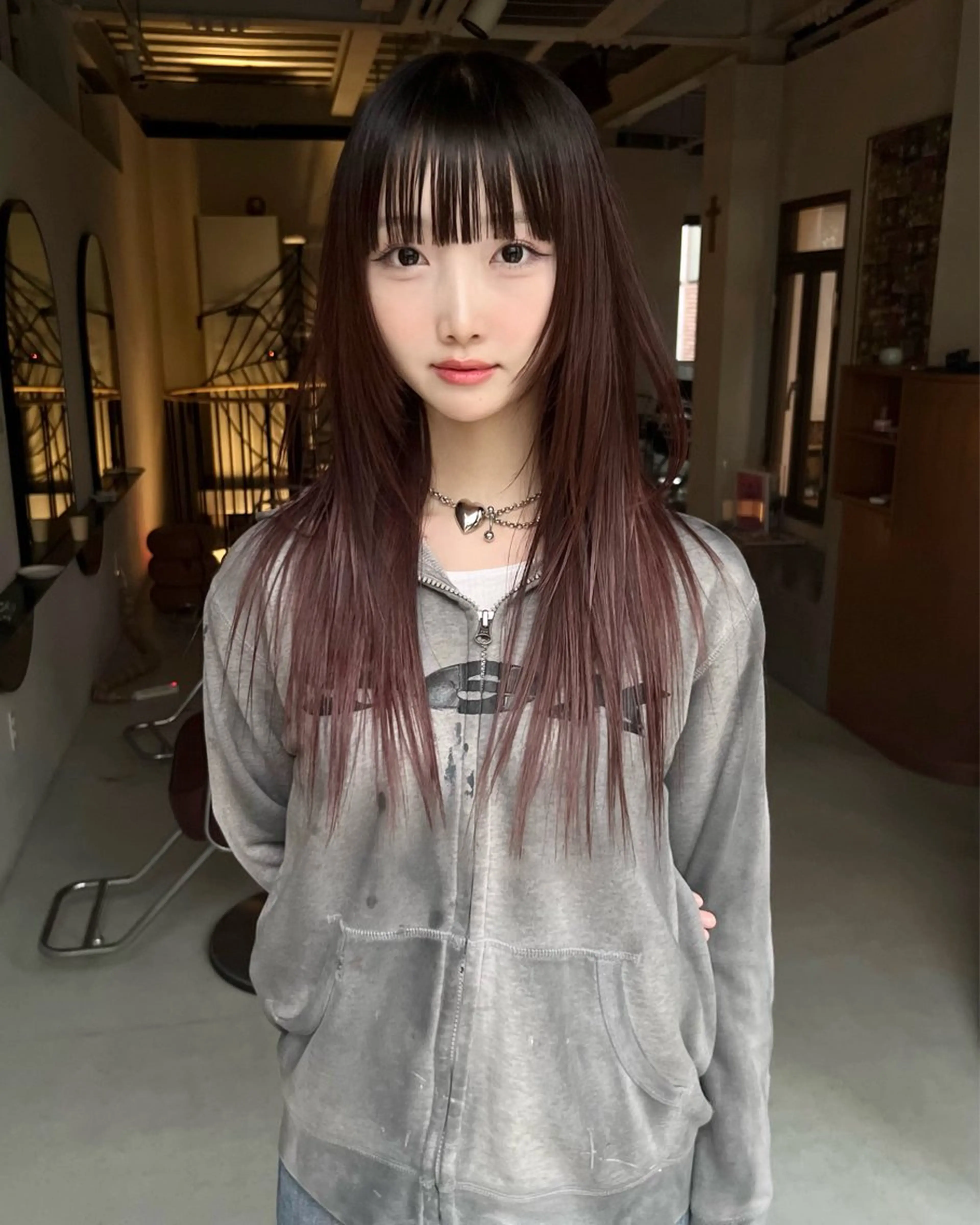 セミロング レイヤーカット 丹治 一輝ボブ/ショートのヘアスタイル