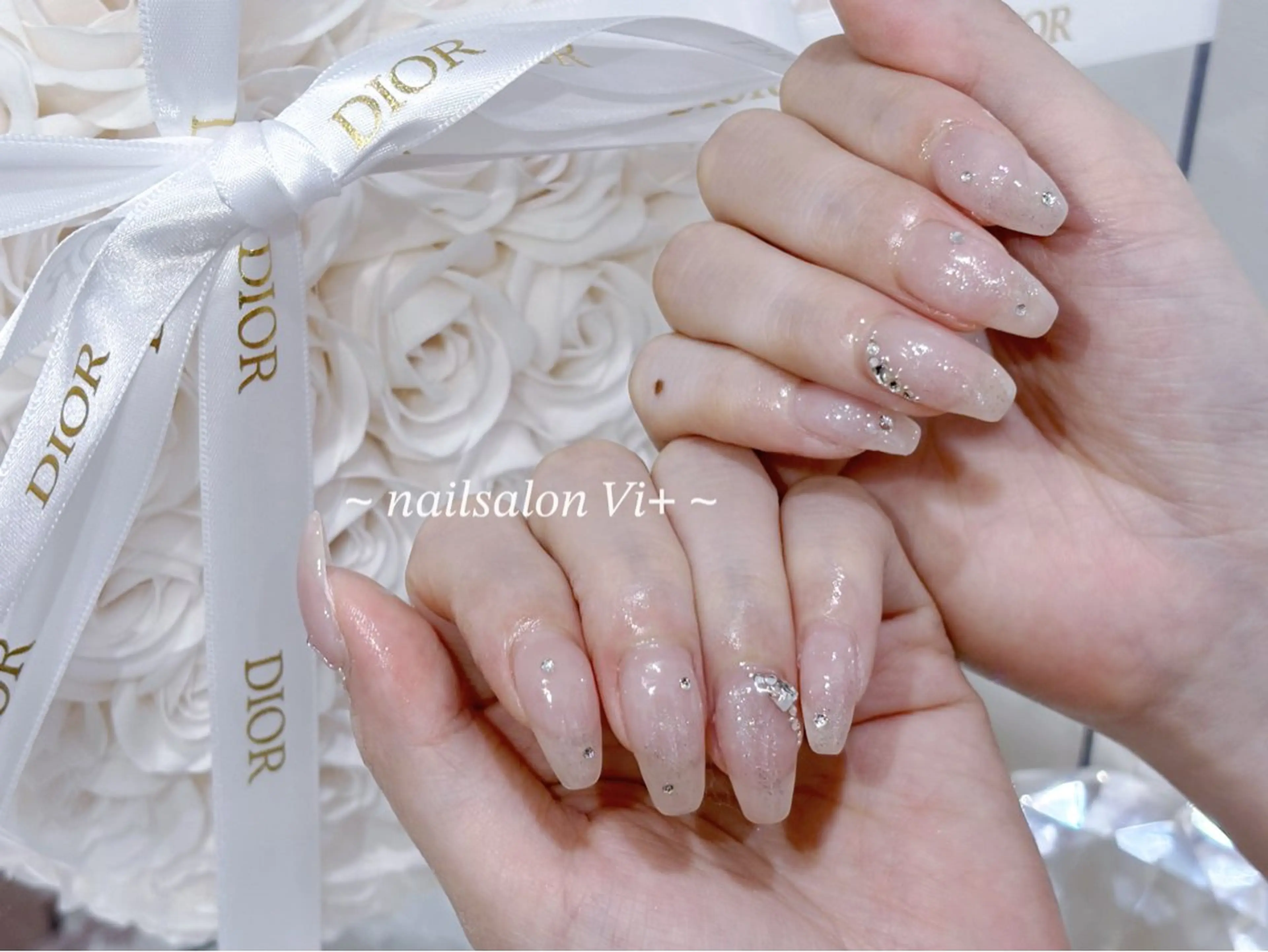 ネイル ハンドネイル Nailsalon Vi+ももか🩷のネイルデザイン