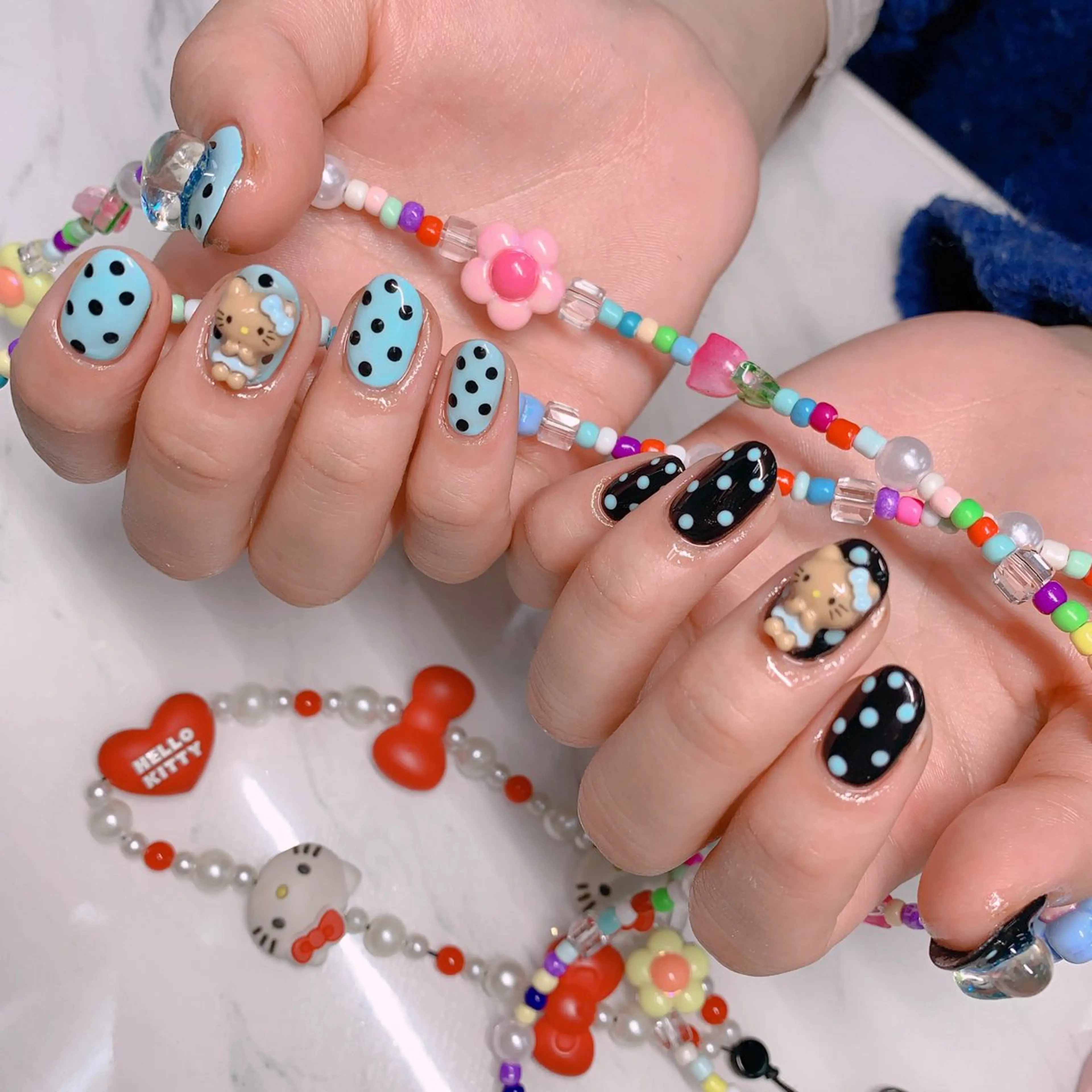 🍒ミニも限定【チップ長さだし10本つけ放題】¥8280 (オフ込み)の写真