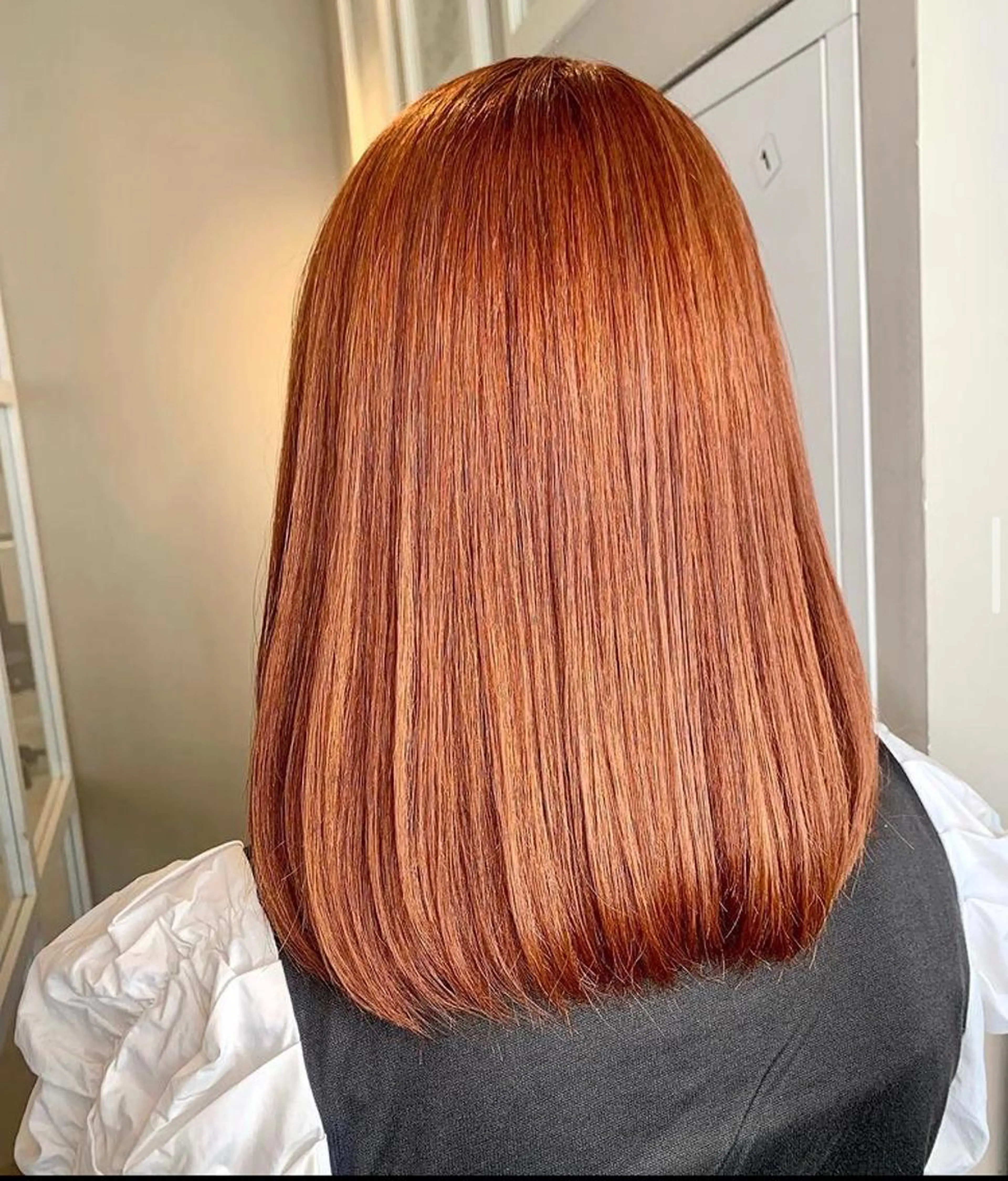 【ミニモリピーター様限定】ケアブリーチ使用🐵ケアブリーチリタッチ×カラー×3stepトリートメント✨の写真