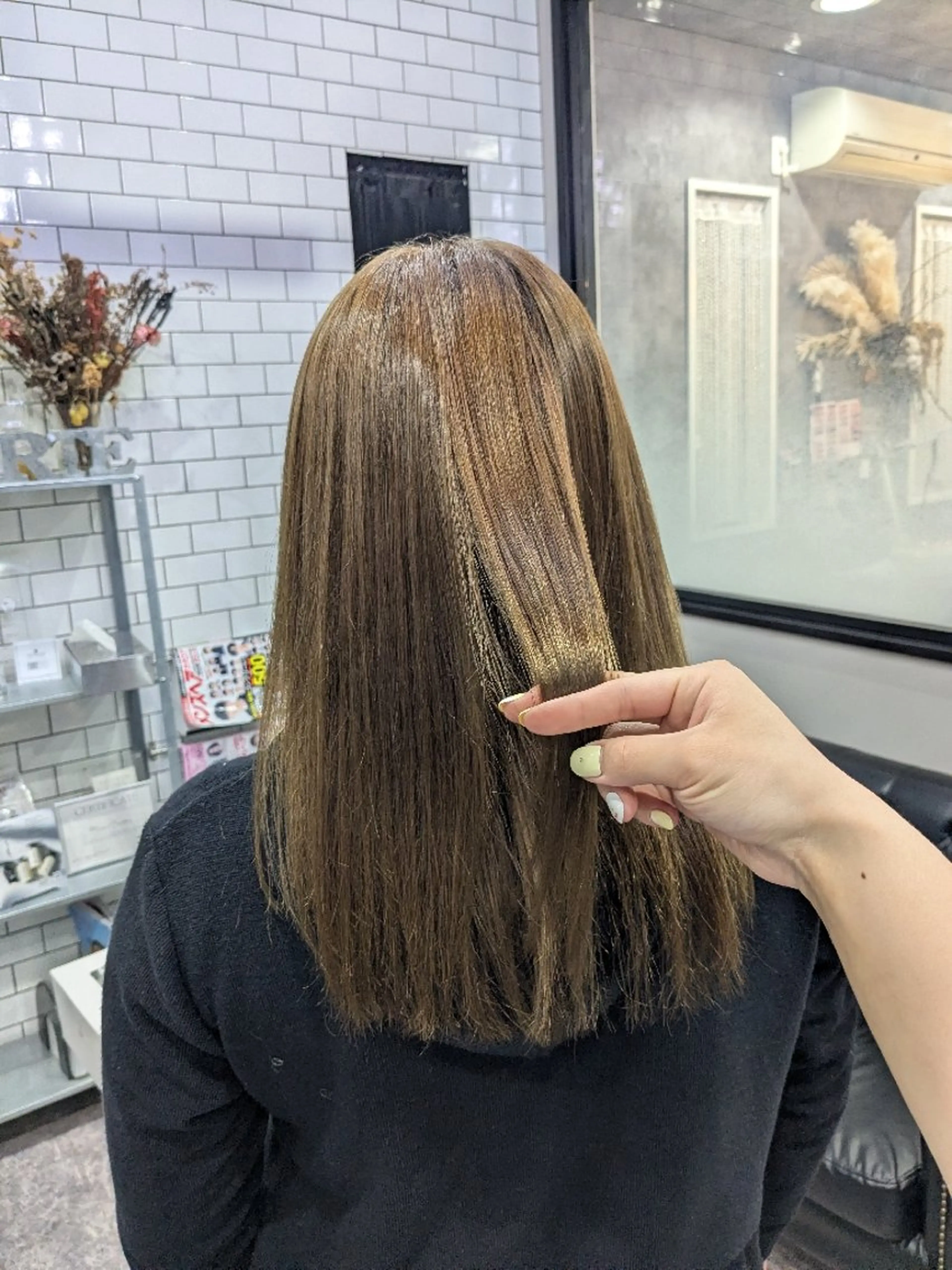 カラー 多田 遥香のヘアスタイル