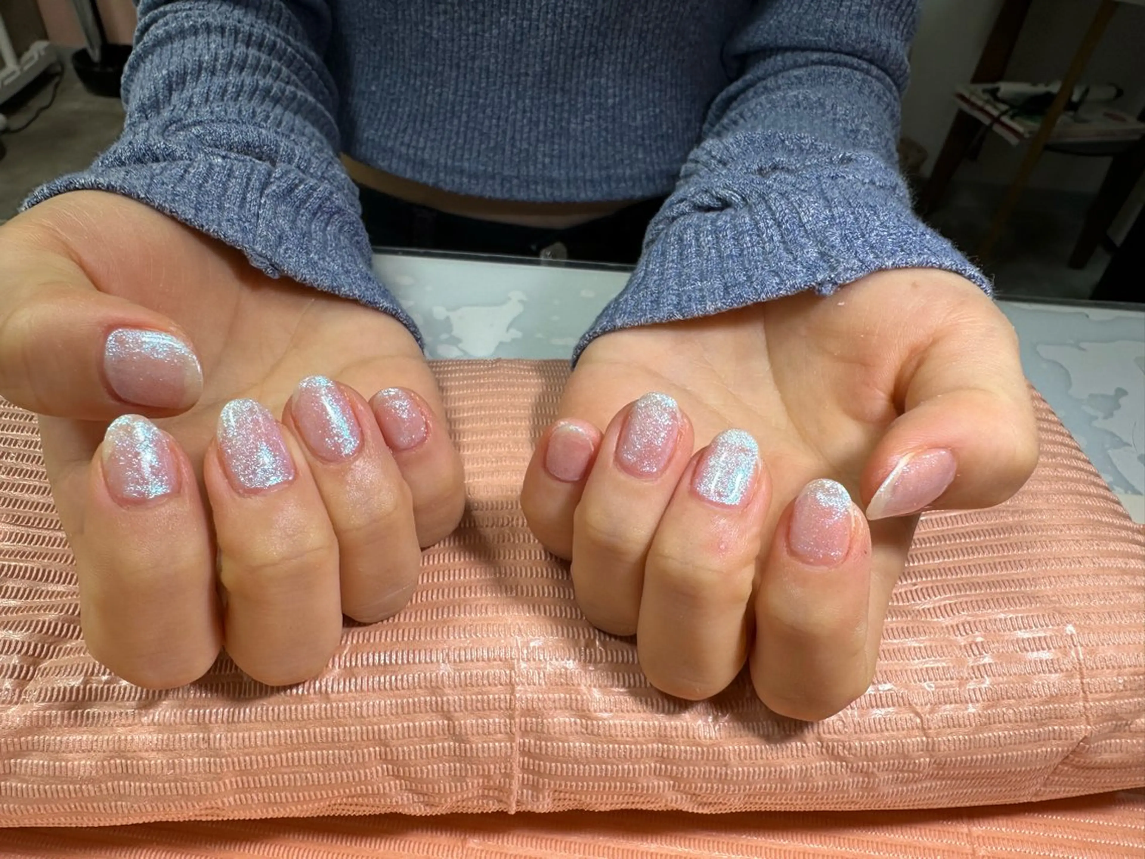 ネイル マグネットネイル ワンカラーネイル Eyelash＆nail Buena 高円寺店所属・【Jr.ネイリスト】 💜serina💜のネイルデザイン