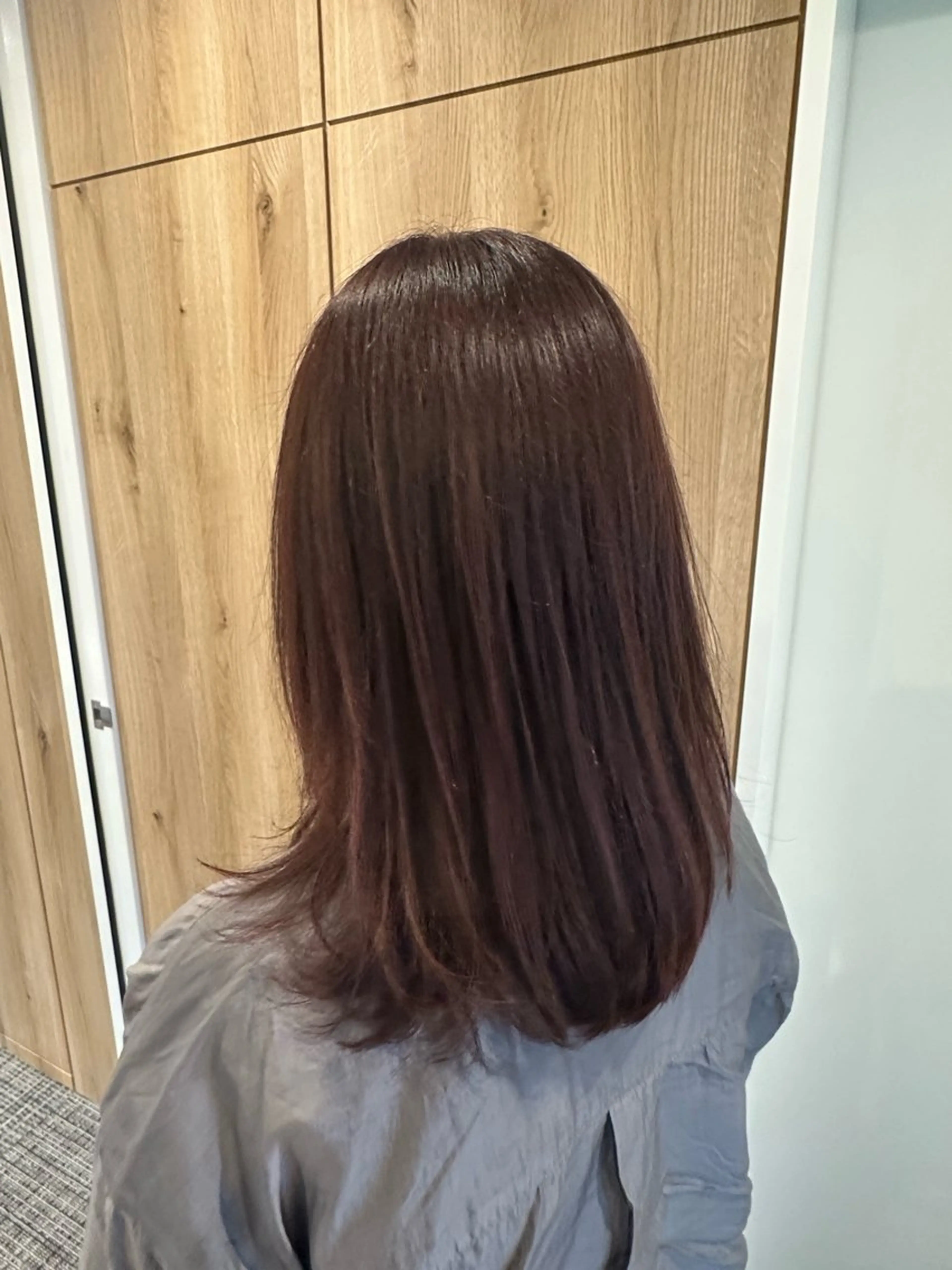 セミロング カラー natsumi🍀艶 カラー/美髪縮毛のヘアスタイル