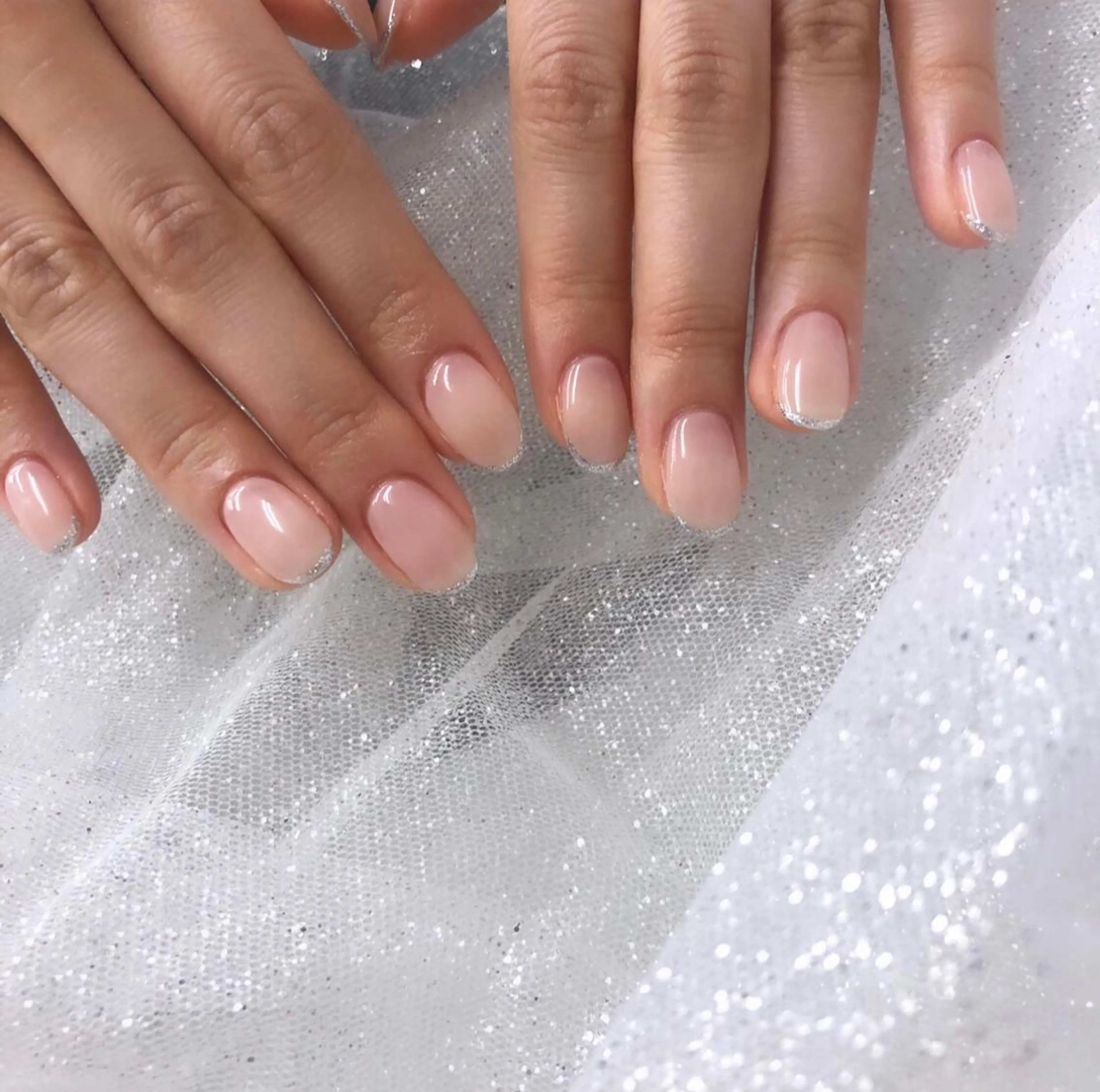 ネイル ラメ(グリッター) ワンカラーネイル nail 1997のネイルデザイン