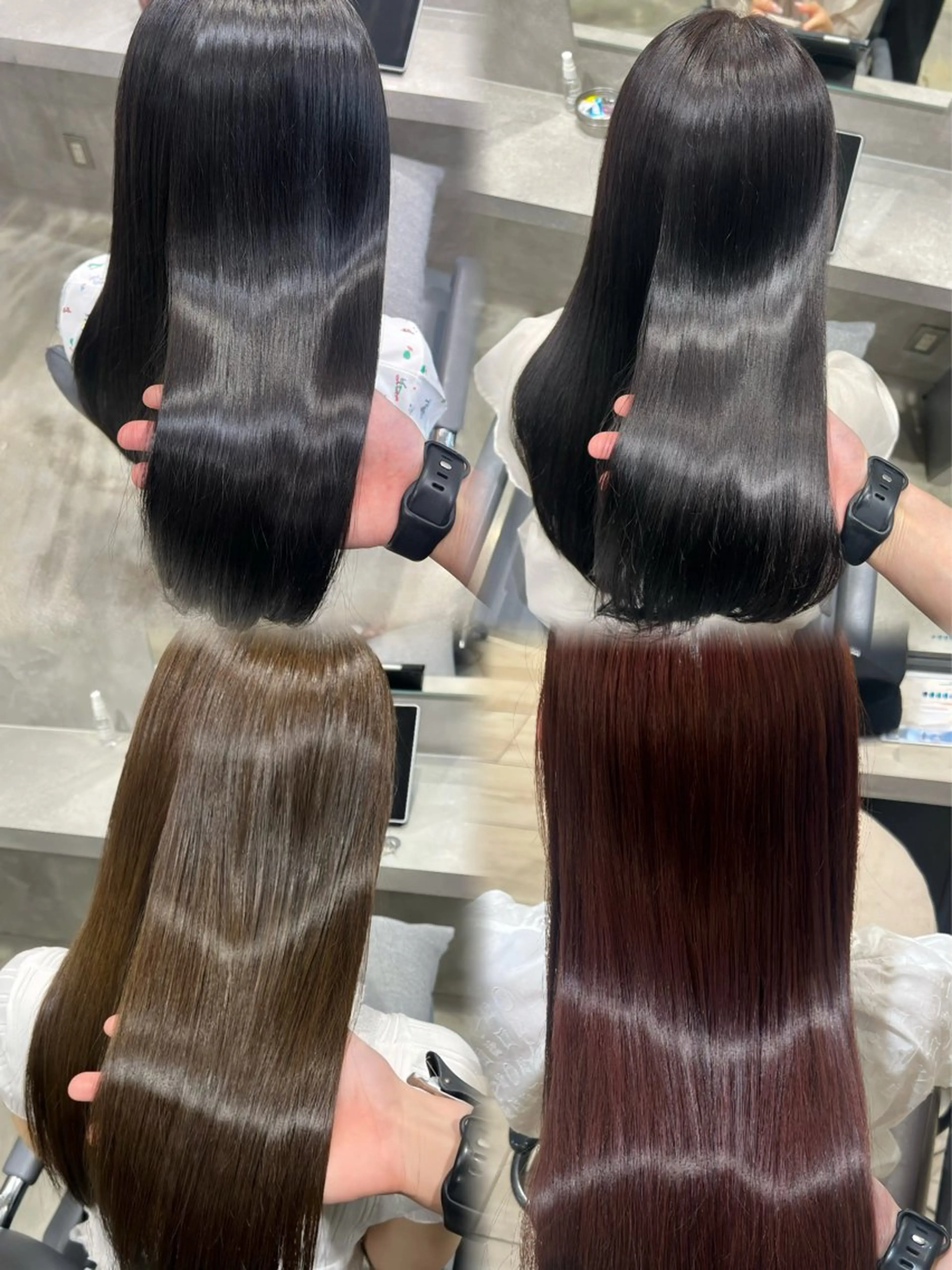 ロング カラー 透明感カラー トリートメント Euphoria新宿店所属・艶髪×盛れる顔まわり 🫧新宿/SHOKIのヘアスタイル