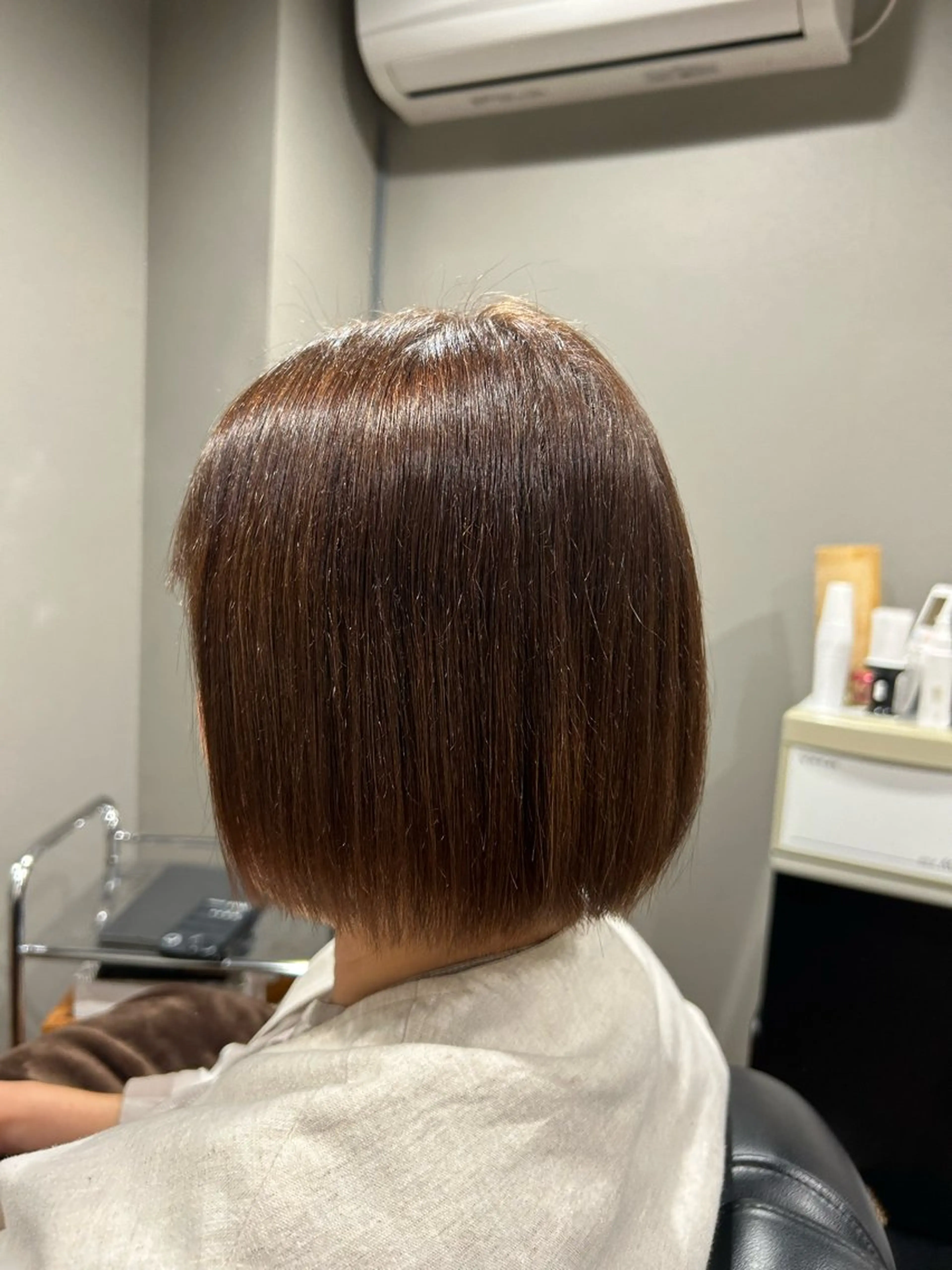 ショート ボブ 南條 しほのヘアスタイル