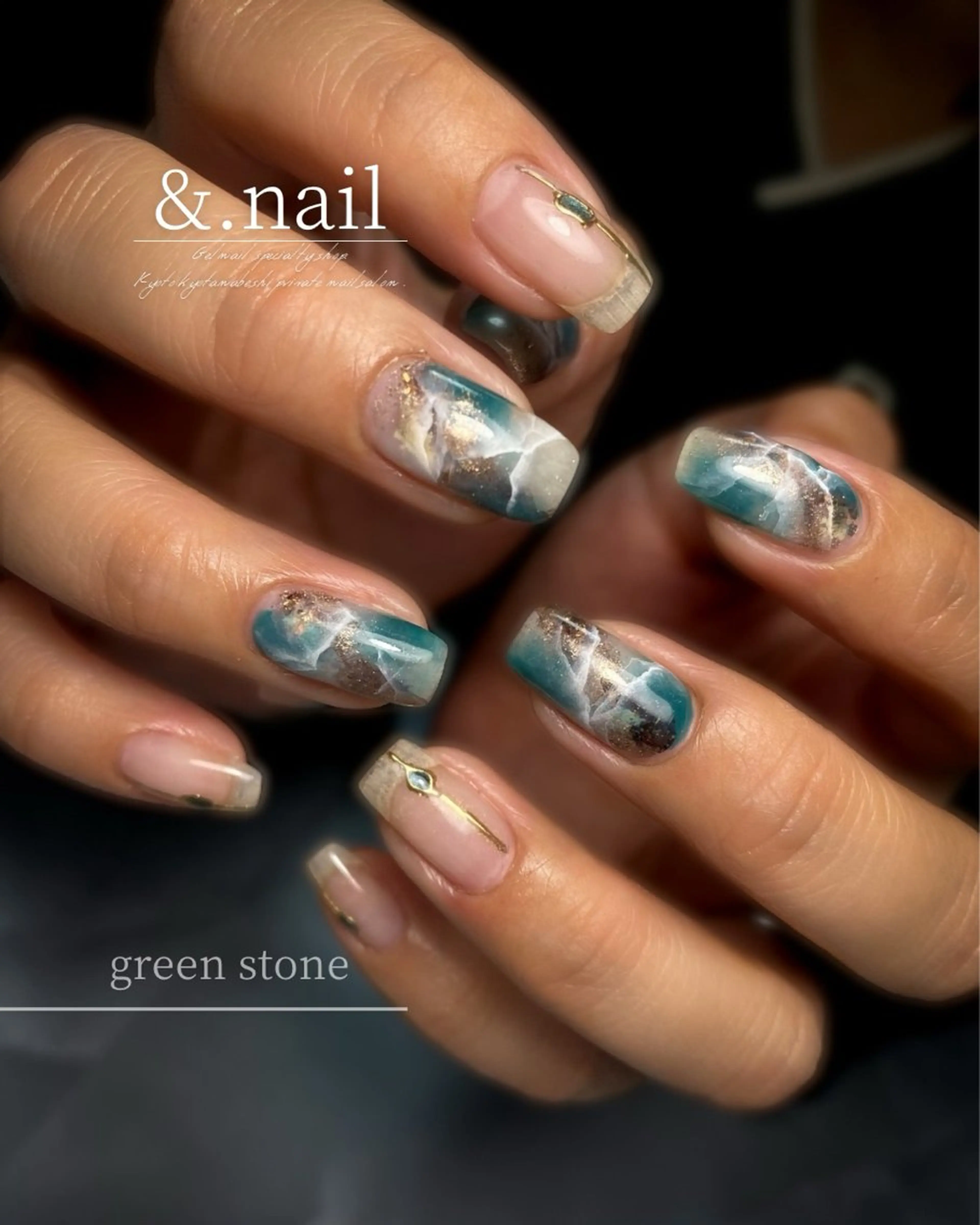ネイル ハンドネイル &.nail/ ニュアンス/持込み可のネイルデザイン