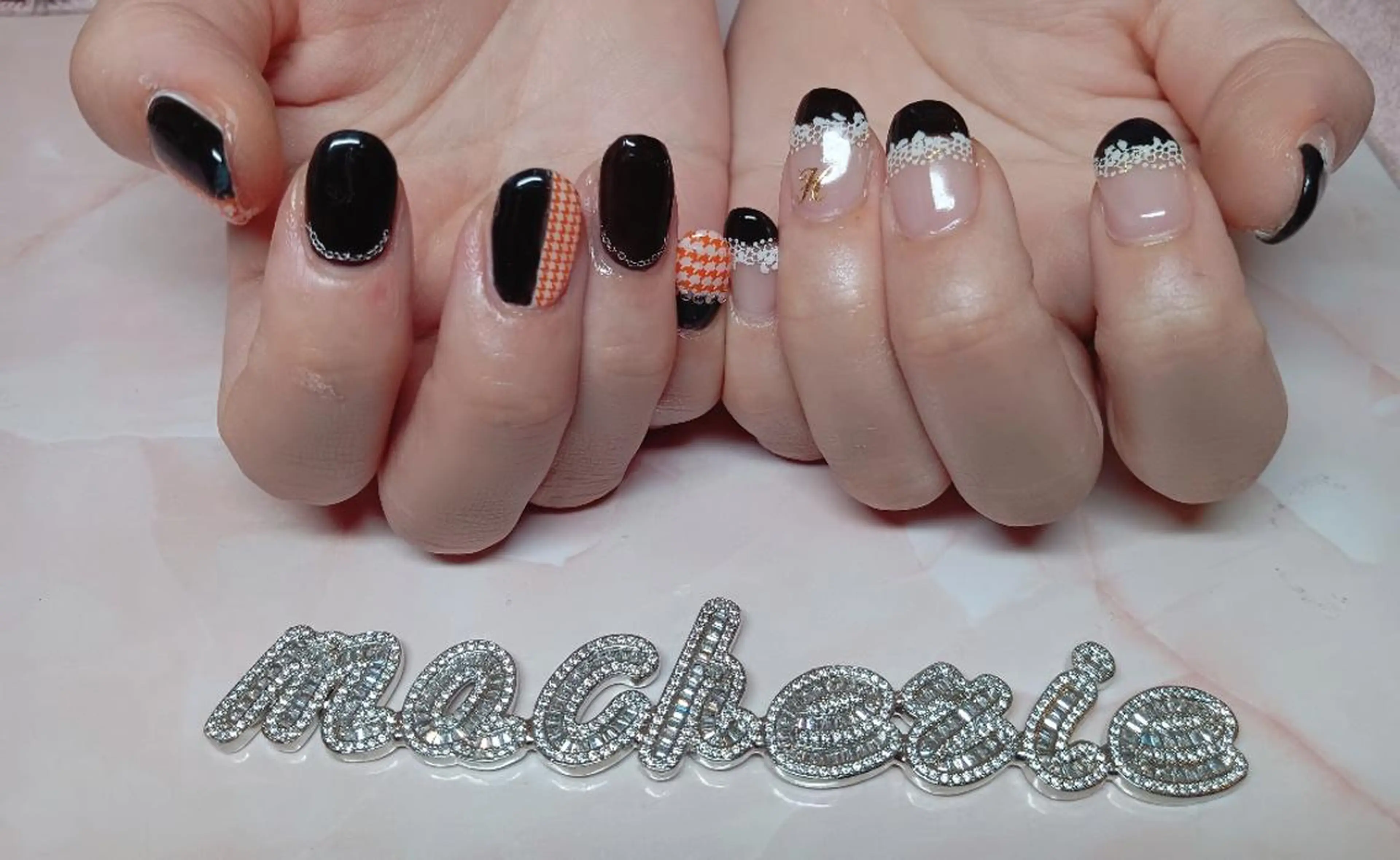 ネイル 持ち込み ハンドネイル Nail Salon macherieのネイルデザイン