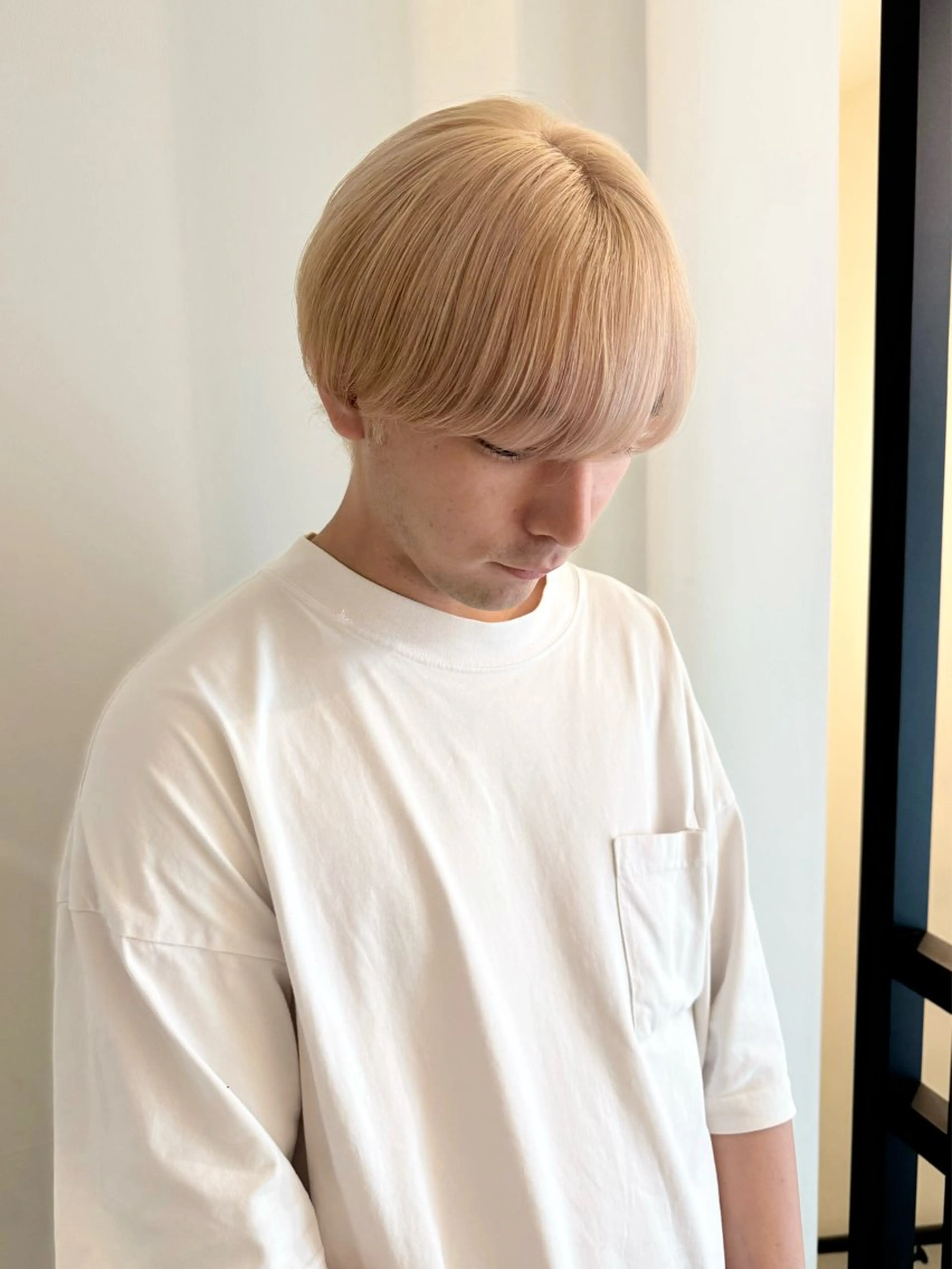 カラー メンズ 内沼 恵留菜のヘアスタイル