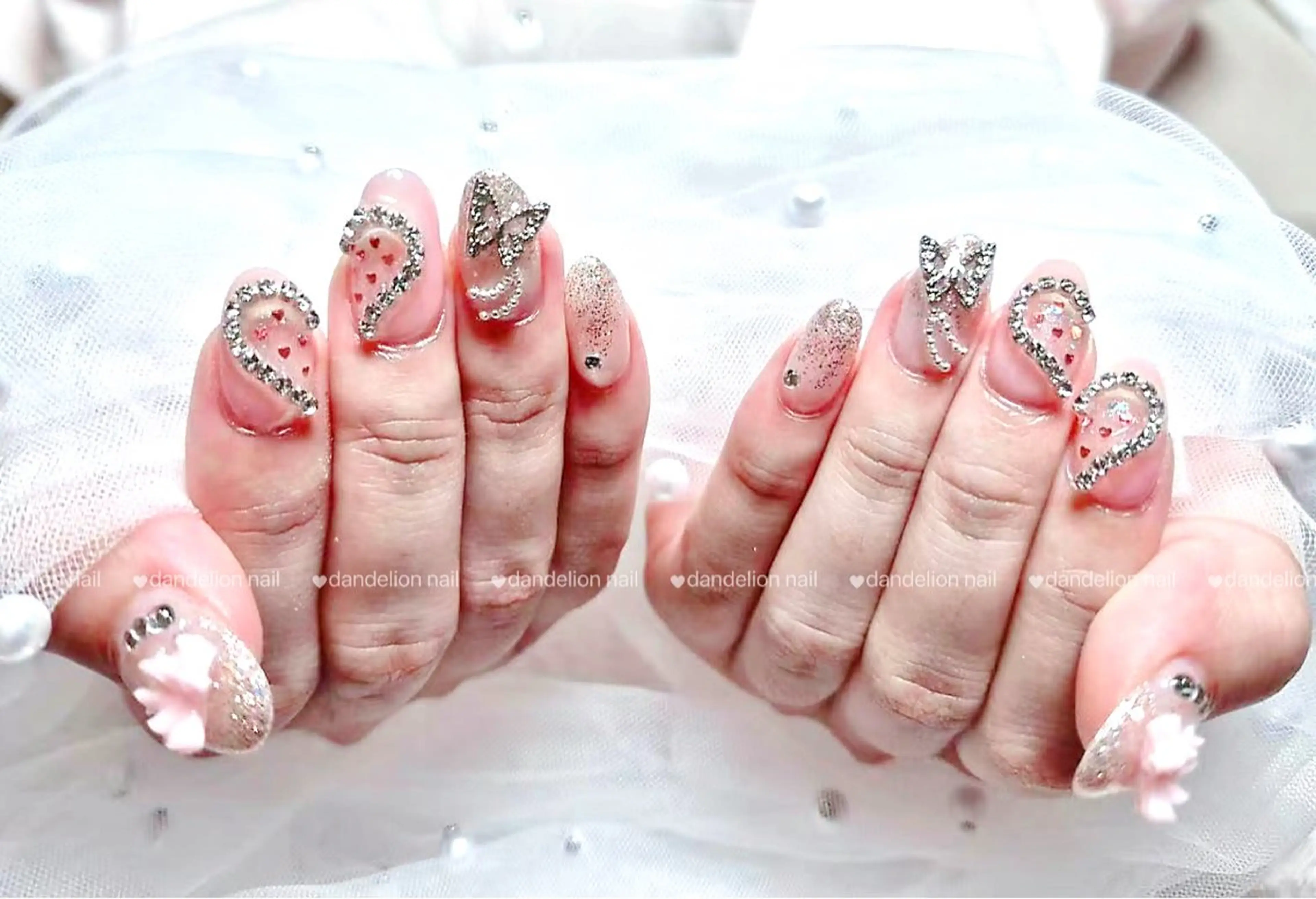 ネイル 持ち込み ハンドネイル dandelion nail北千住のネイルデザイン