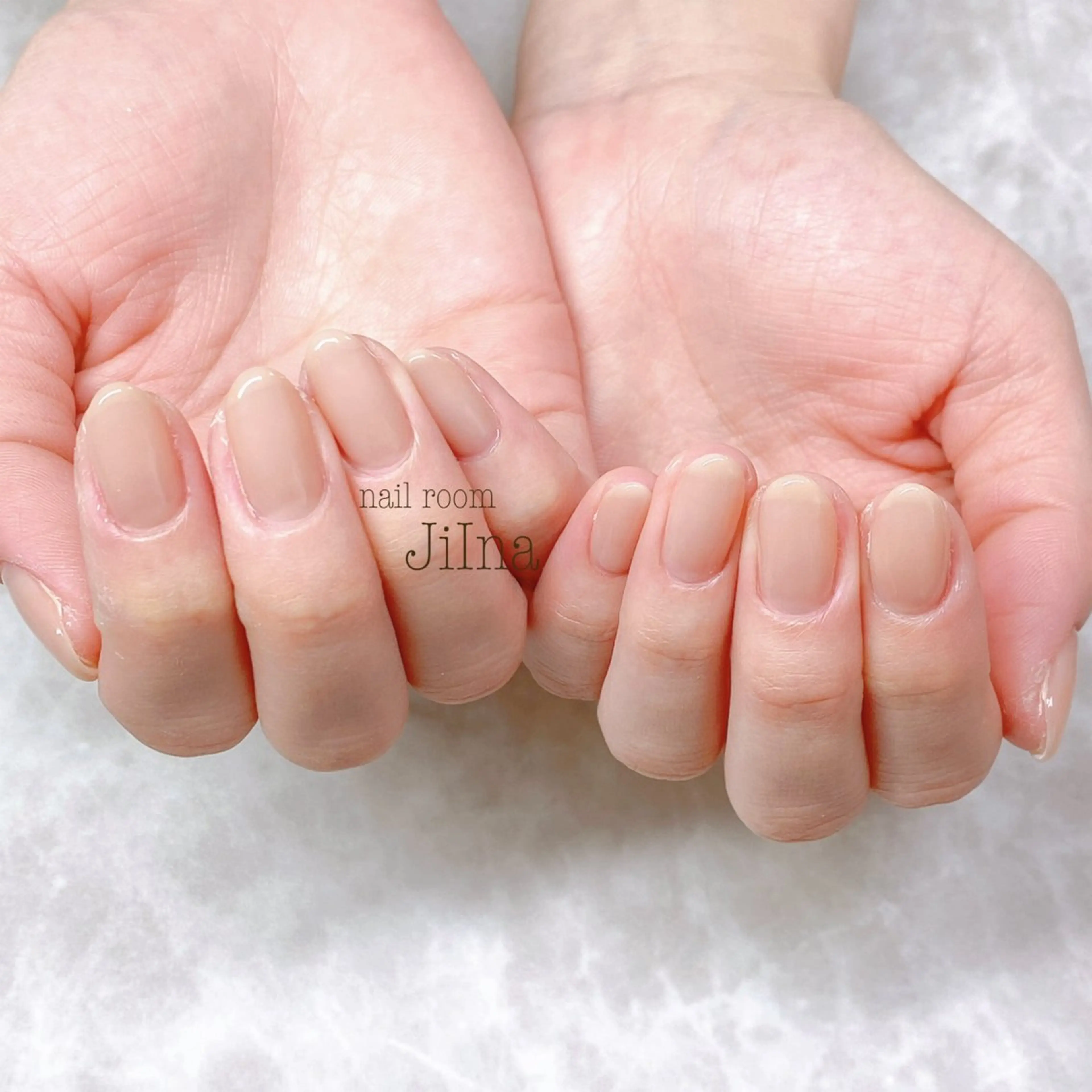 ネイル ワンカラーネイル JiIna nailのネイルデザイン