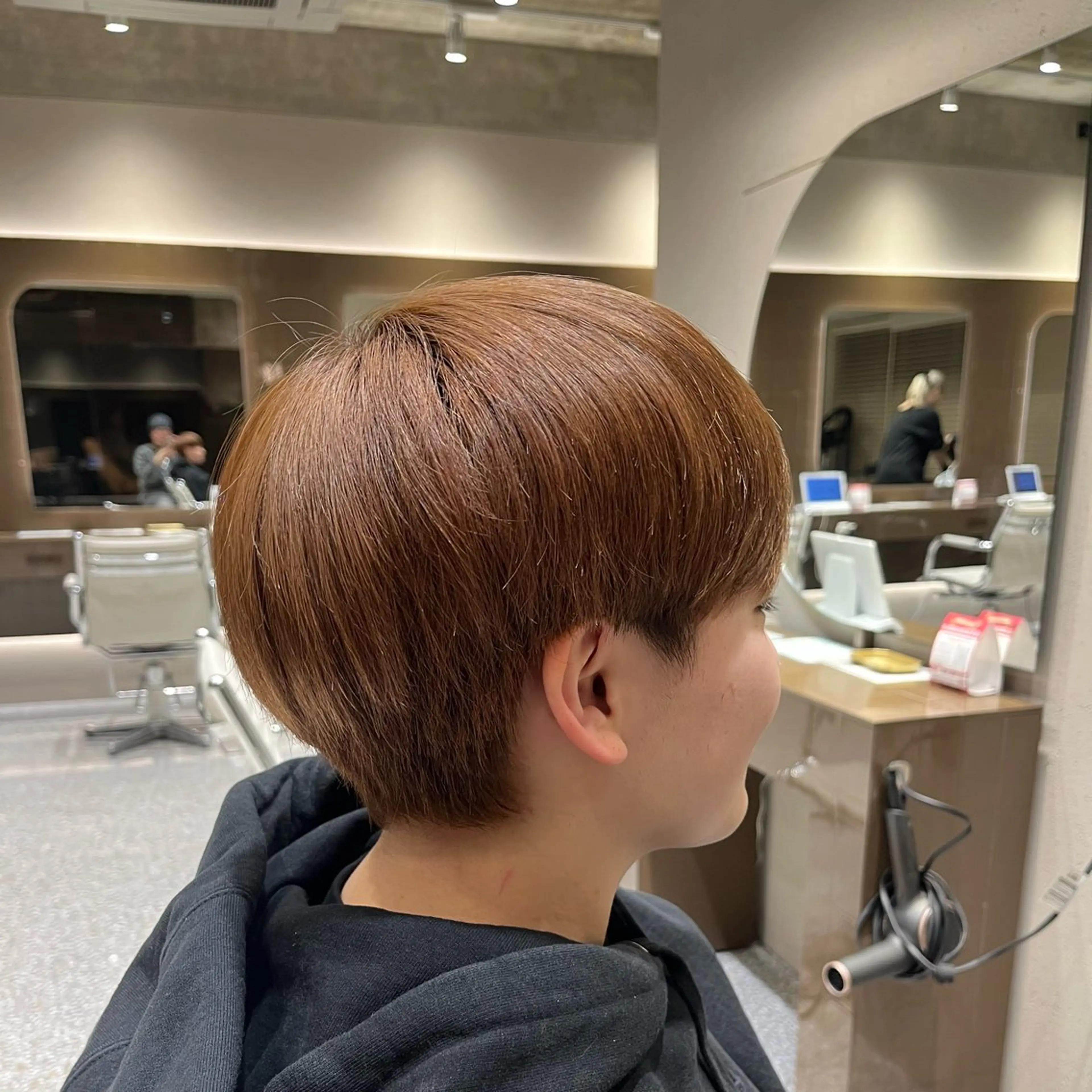 【レディースショート限定】レディースショートcut➕color➕ショートspa➕ミストの写真