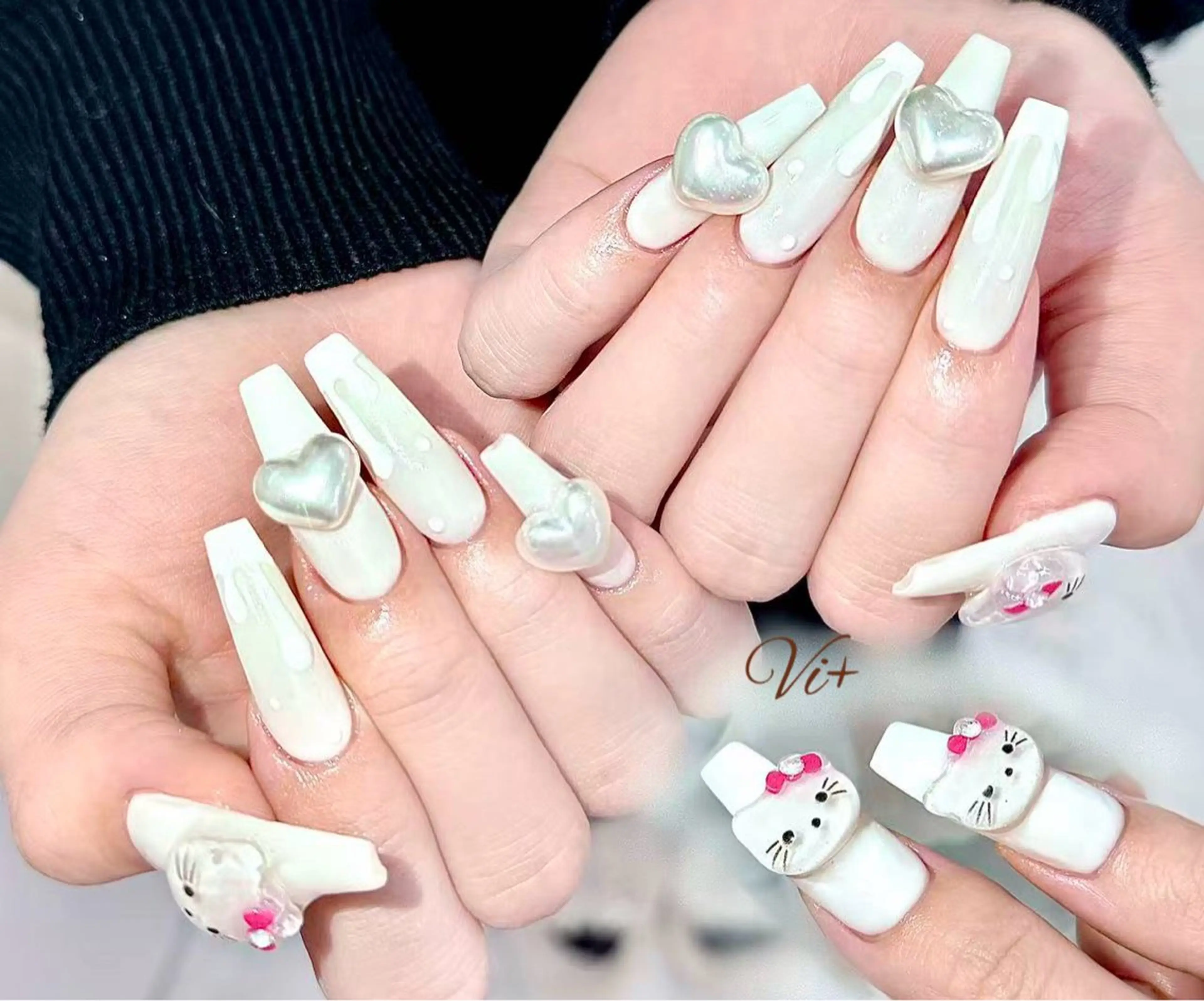 ネイル ハンドネイル ✨Nailsalon Vi+✨のネイルデザイン