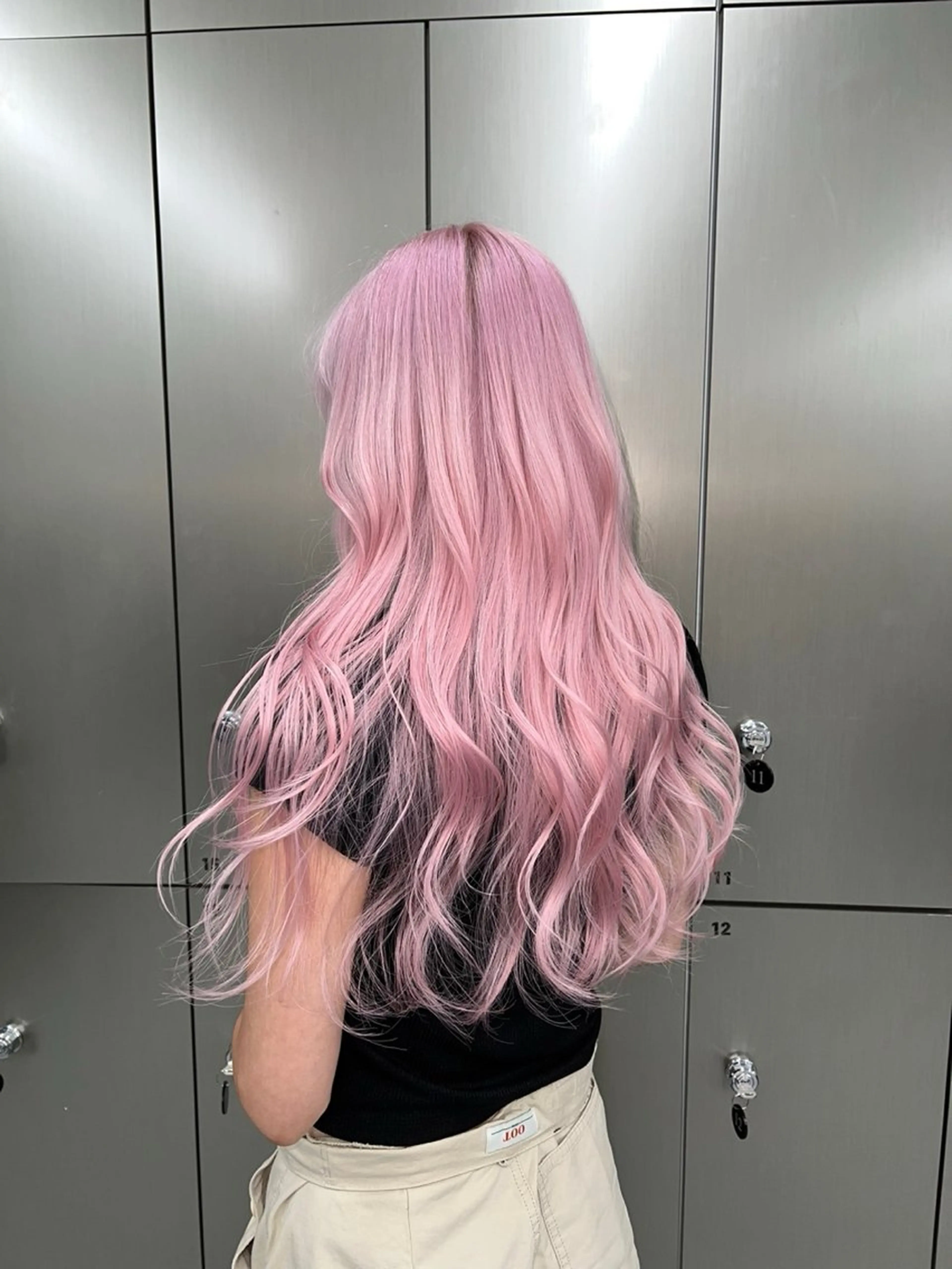 ロング カラー ハイトーンカラー エクステ 韓国風ヘア 🎀韓国スリムタッキ 羽エクステ🎀kiiのヘアスタイル