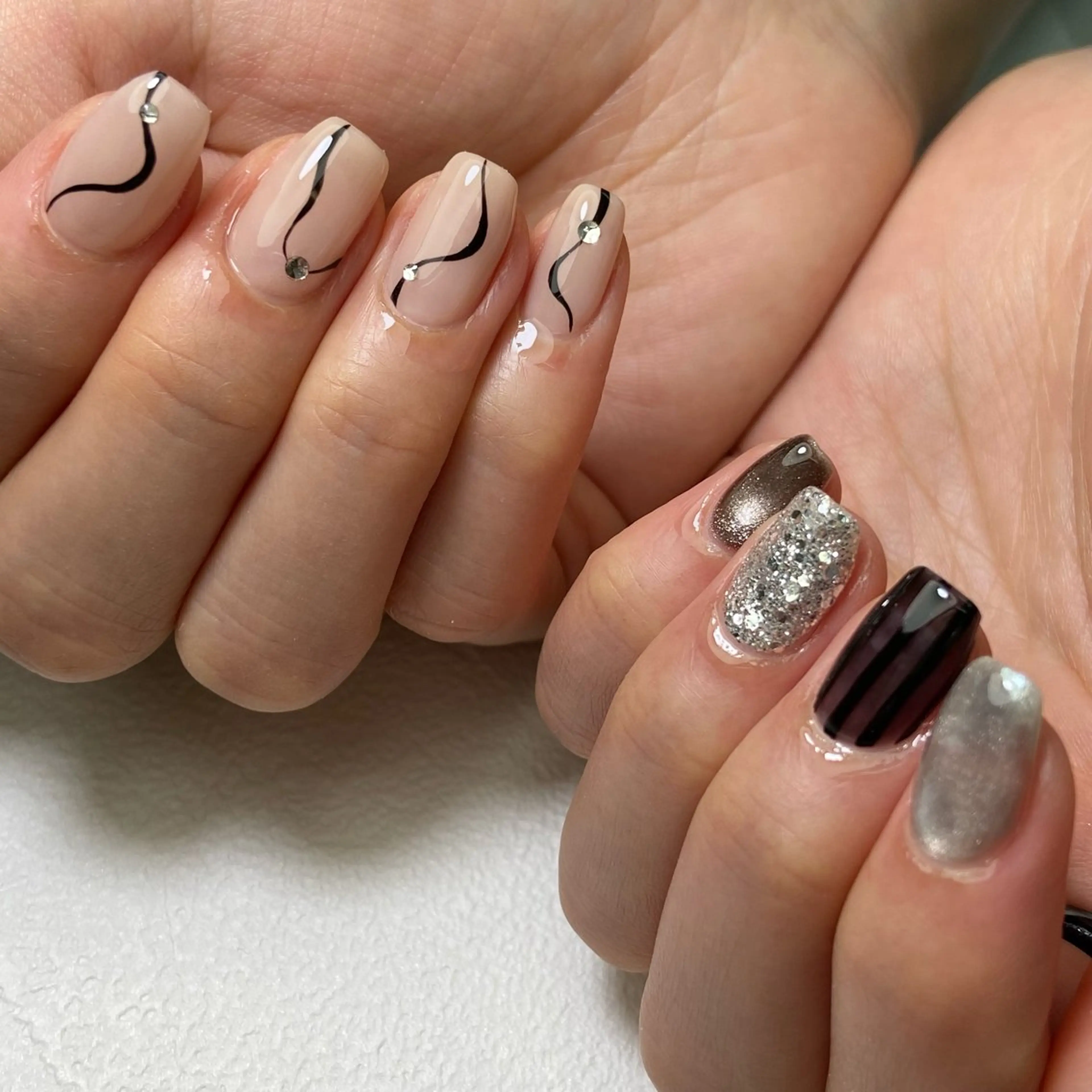 ネイル ハンドネイル nail salon Lumièreのネイルデザイン