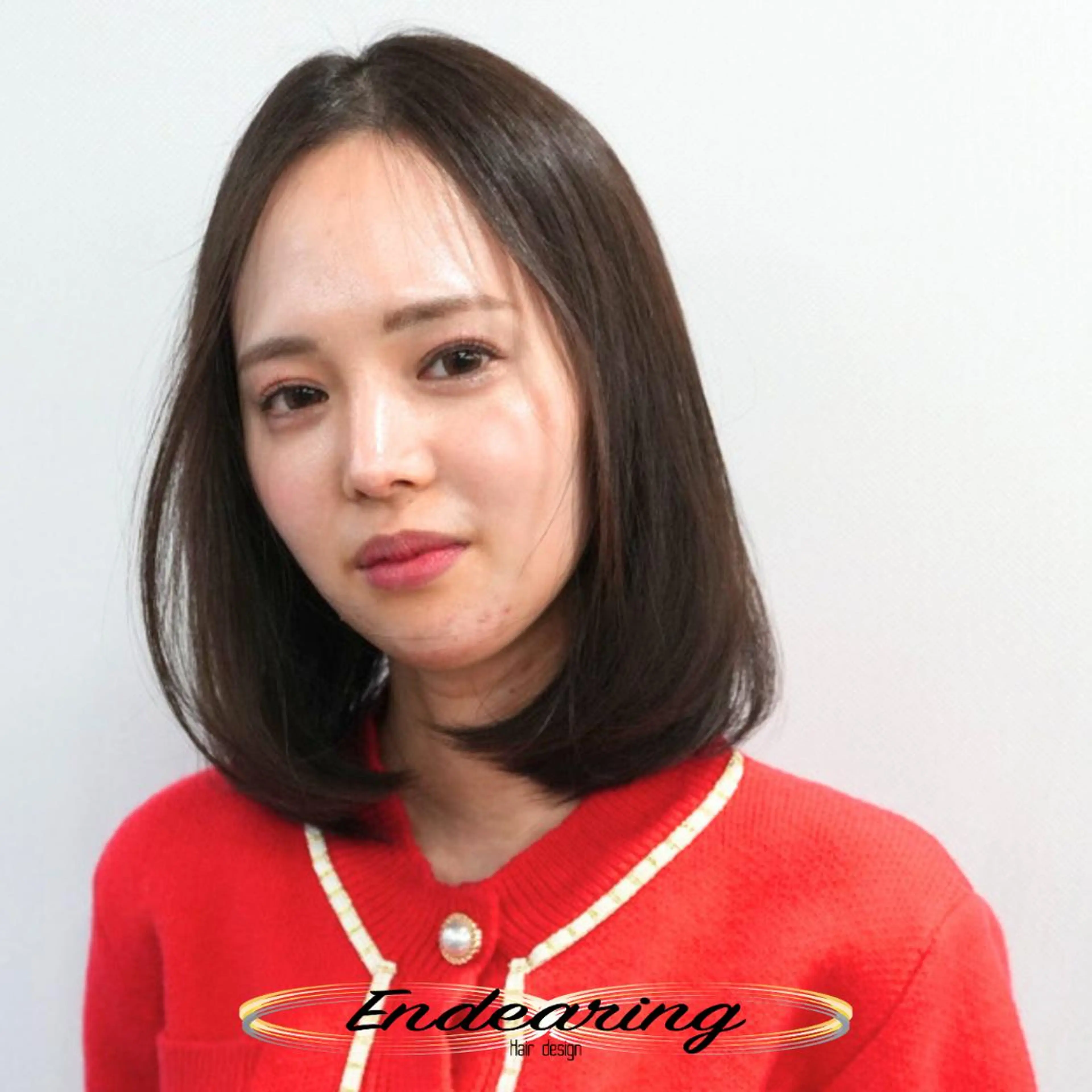カラー 透明感カラー ボブ カット ヘアカラー Endearing 銀座/YOKOのヘアスタイル