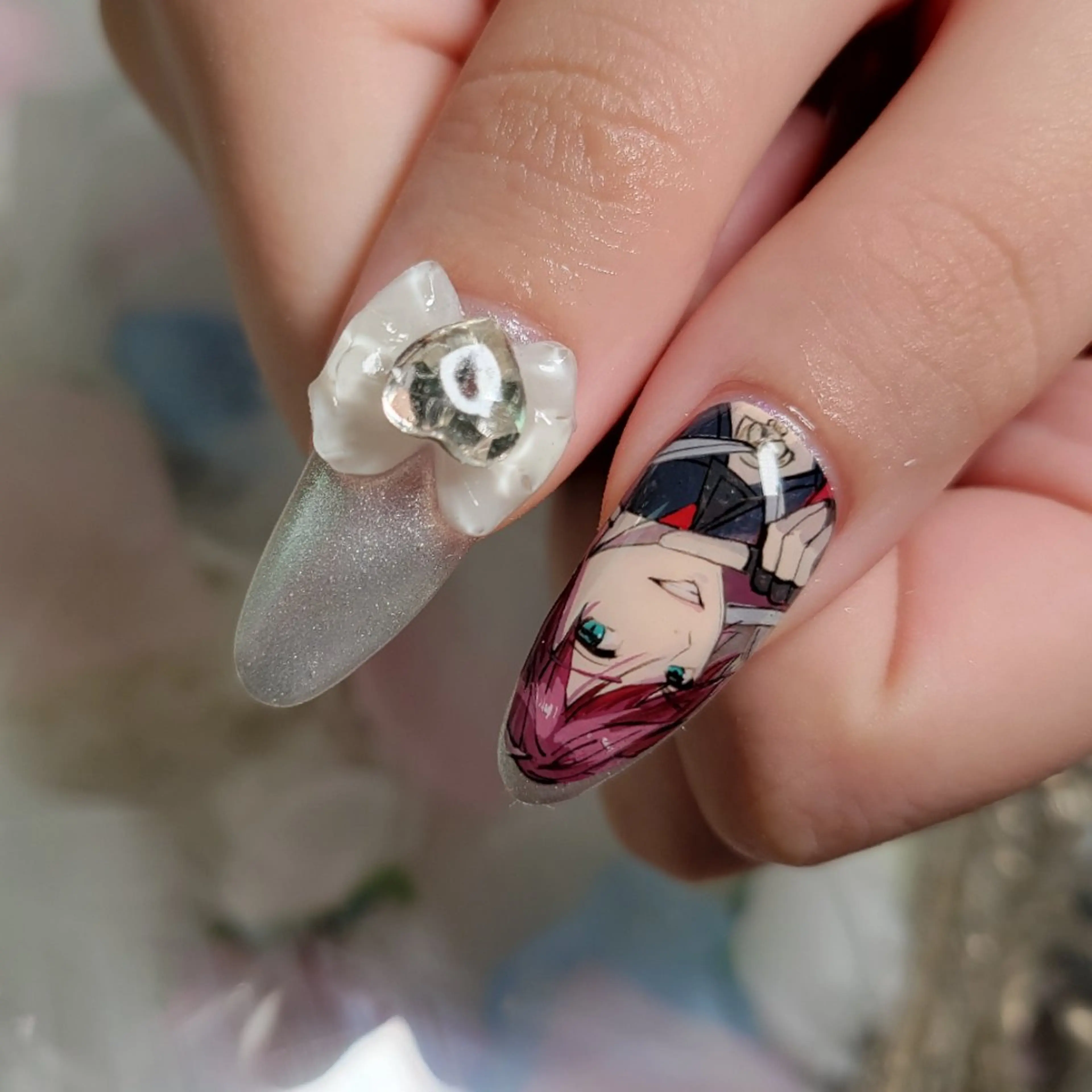 ネイル アートネイル ジェルネイル おで@ oderi_nailのネイルデザイン