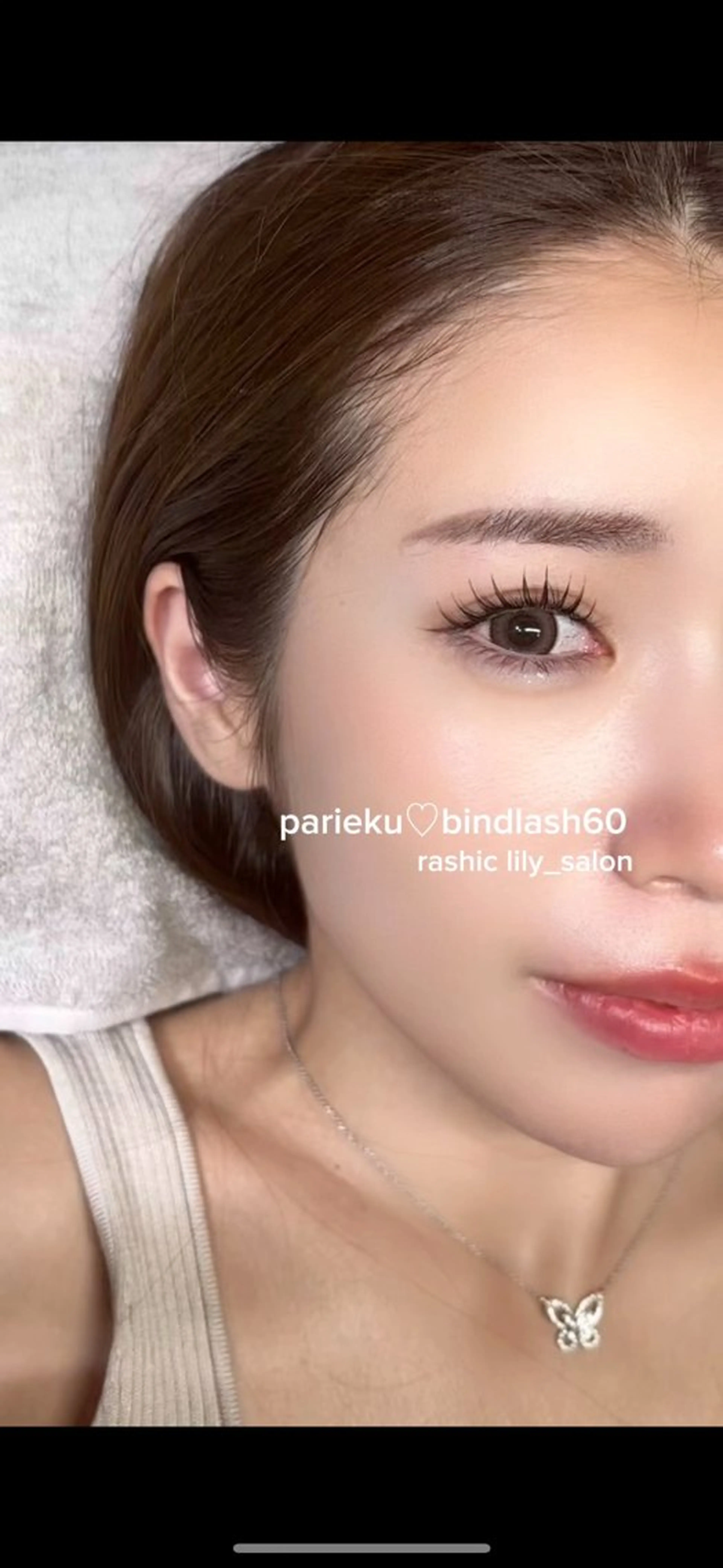 マツエク・マツパ 束感まつ毛 フラットラッシュ 韓国風マツエク パリジェンヌラッシュリフト まつげパーマ マツエク 心斎橋🤍韓国.美眉 パリジェンヌ R..のマツエク・マツパデザイン