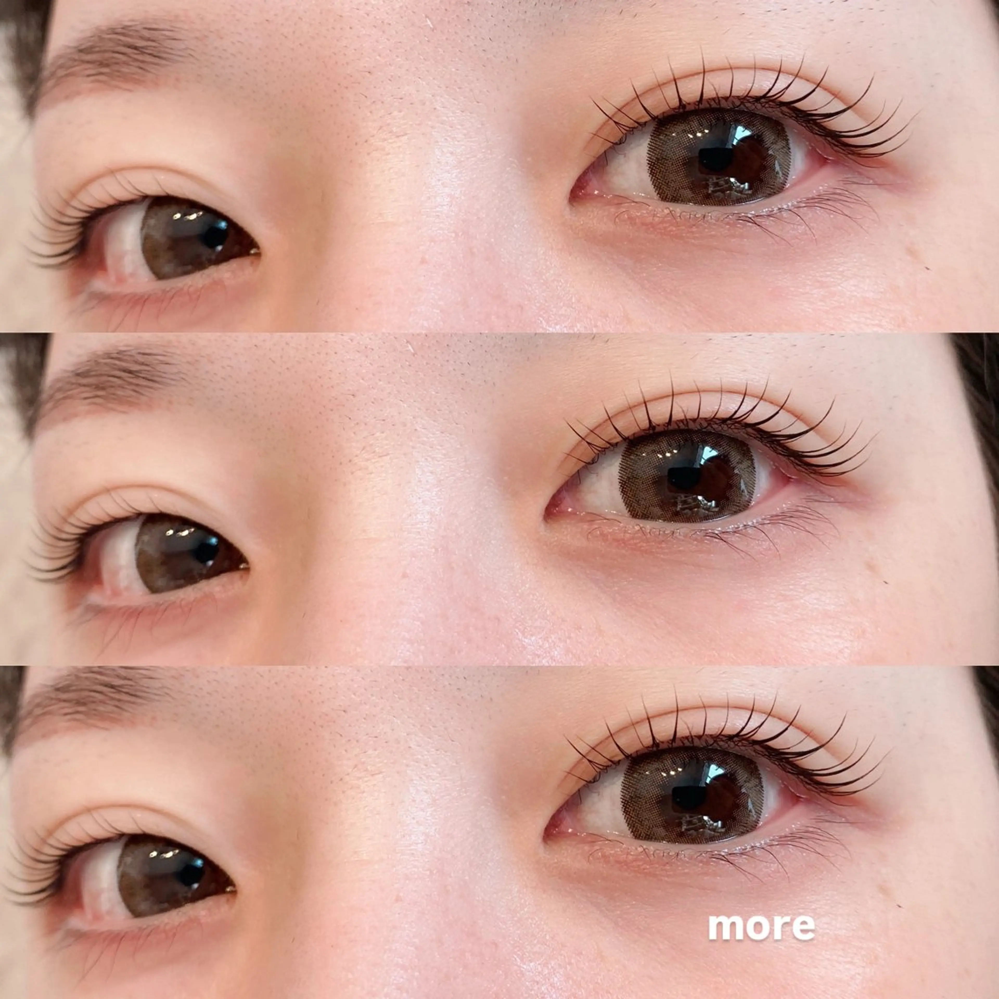 マツエク・マツパ ナチュラル eyesalon   more所属・more/ hayashiのマツエク・マツパデザイン