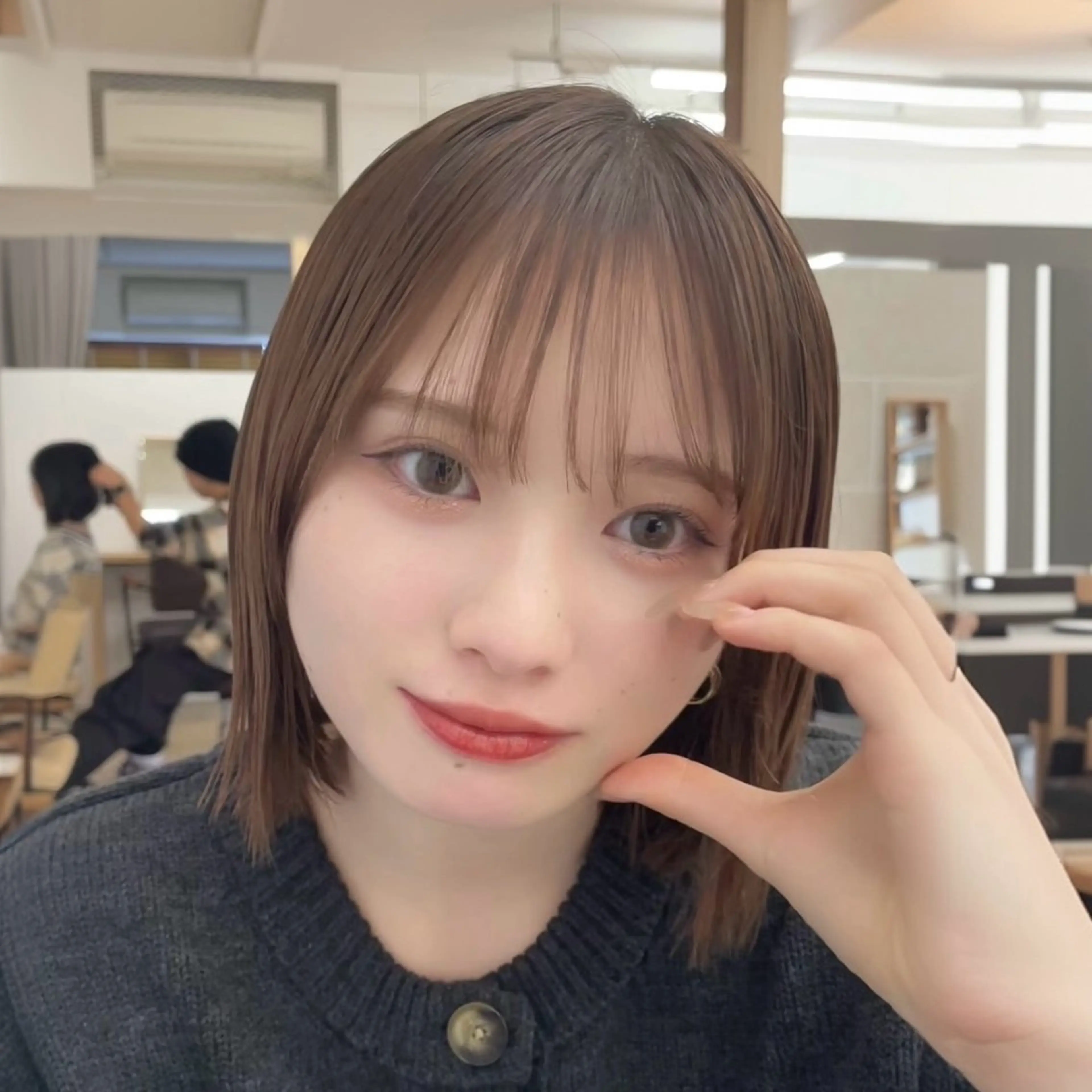 ショート ボブ レイヤーカット 期間限定無料　大智のヘアスタイル