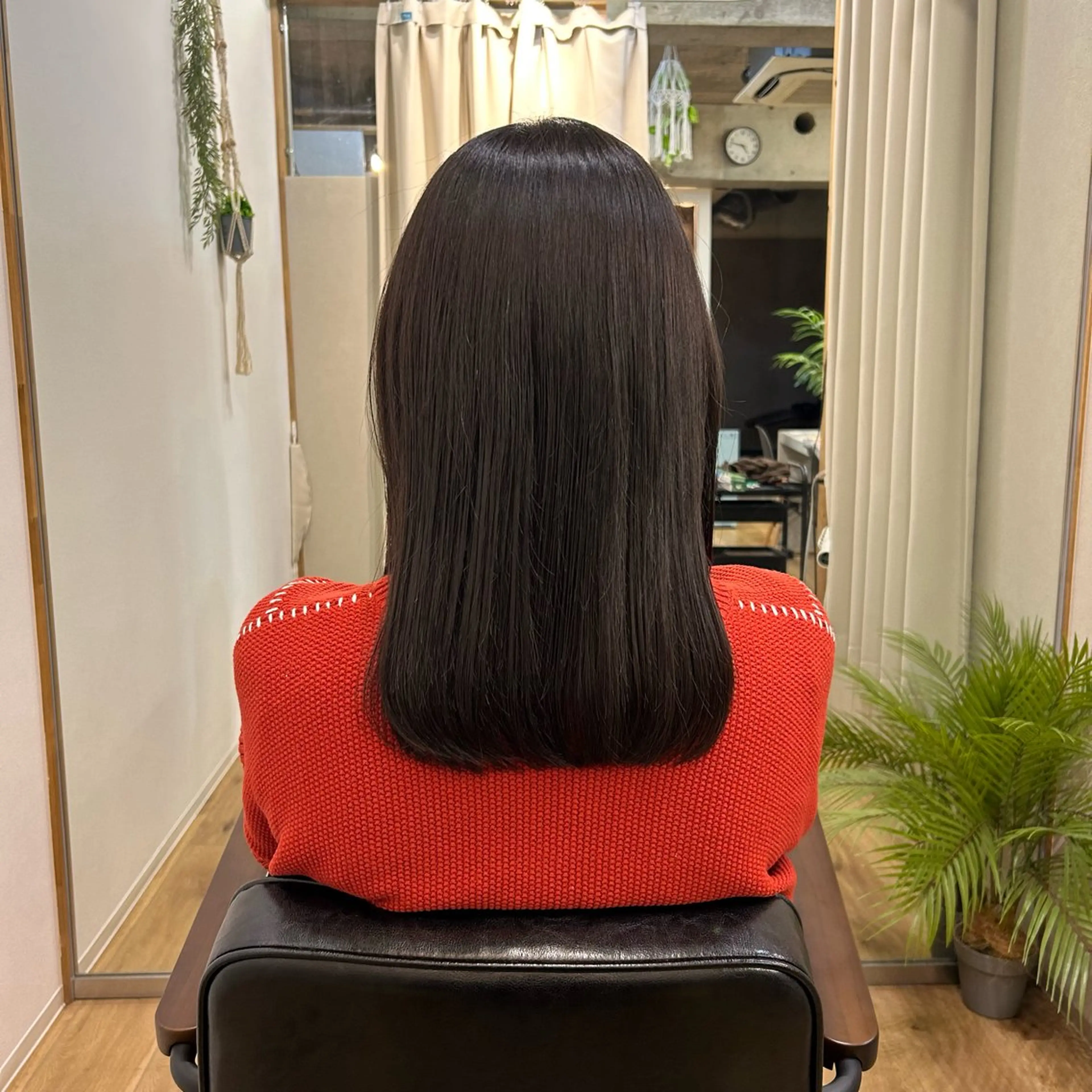 ロング カット トリートメント Cafu hair Tachi所属・有馬 葵のヘアスタイル