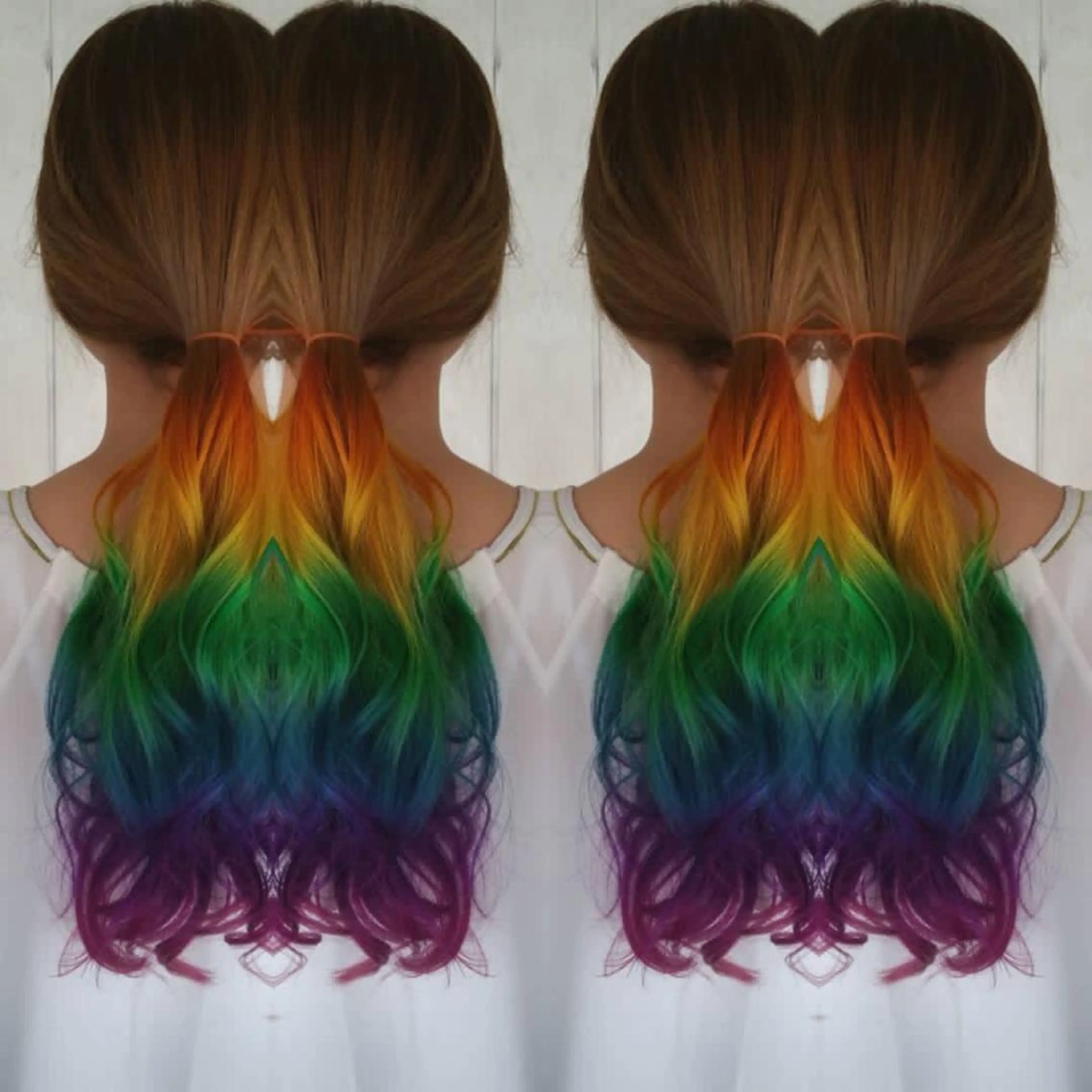 ロング カラー バレイヤージュ ブリーチ ケアブリーチ ダブルカラー ハイライトカラー welring hair salon所属・welring hair salonのヘアスタイル