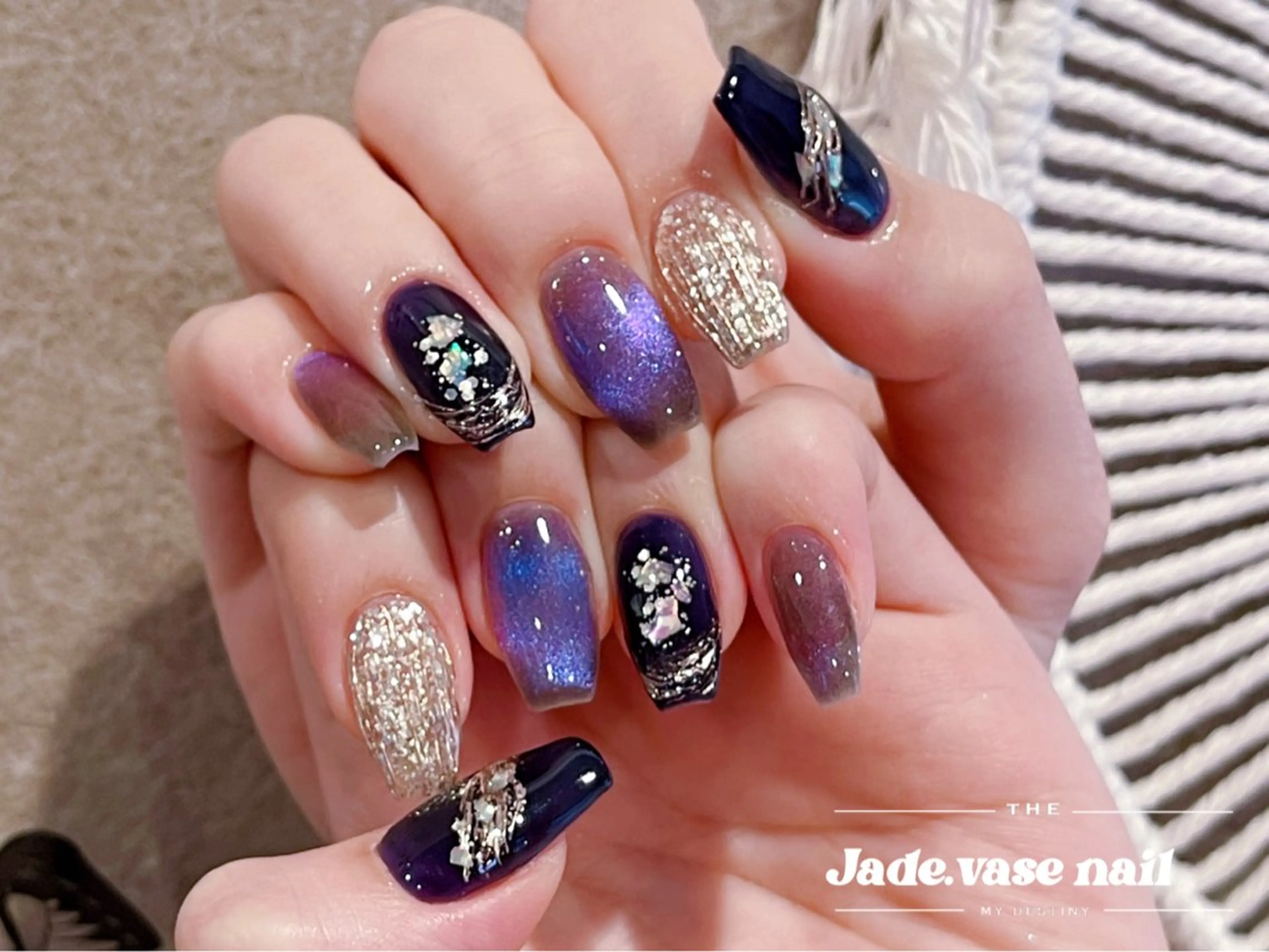 ネイル ハンドネイル ✰Jade.vase 银座のネイルデザイン