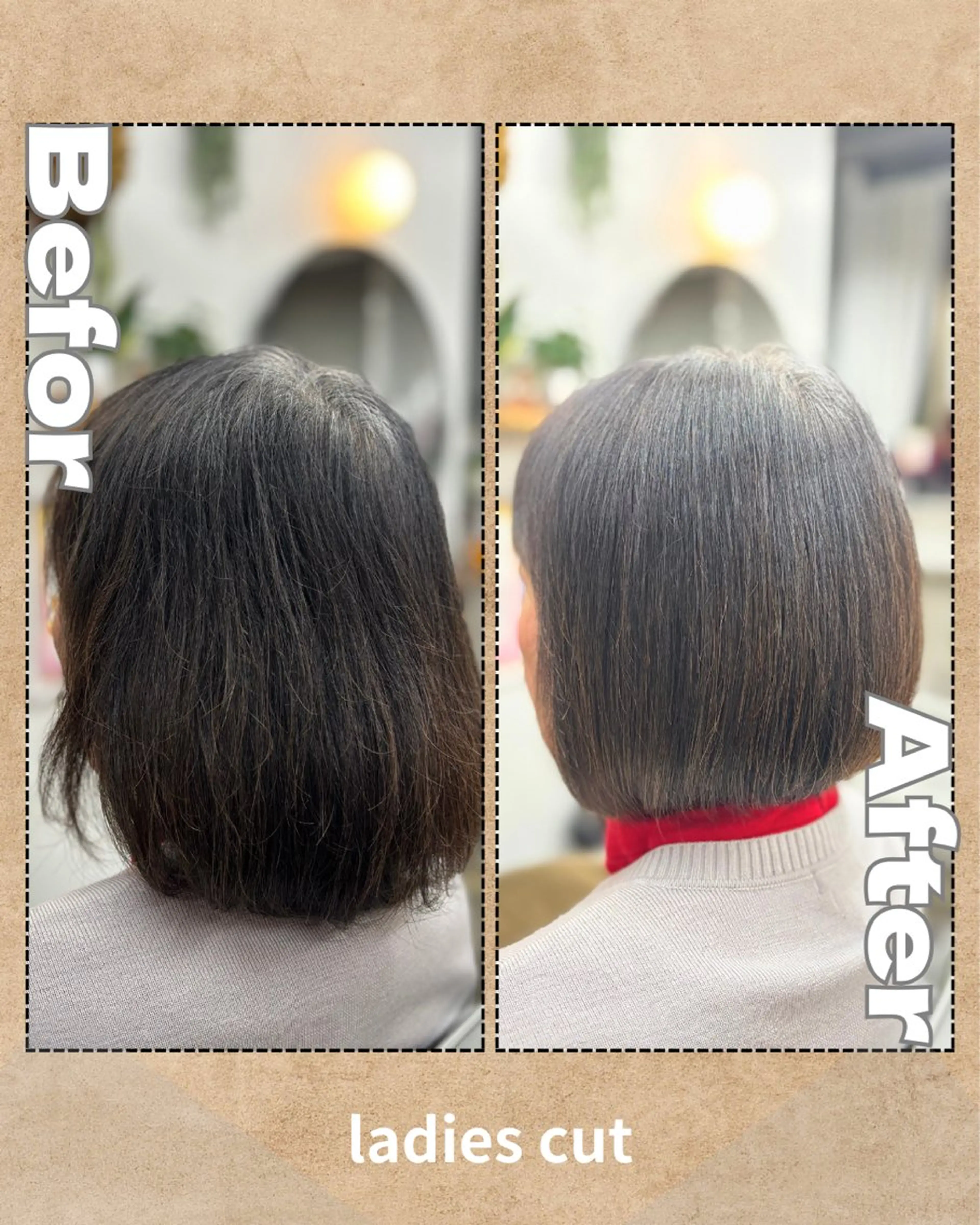 ミディアム ボブ アールグランデ あやのヘアスタイル